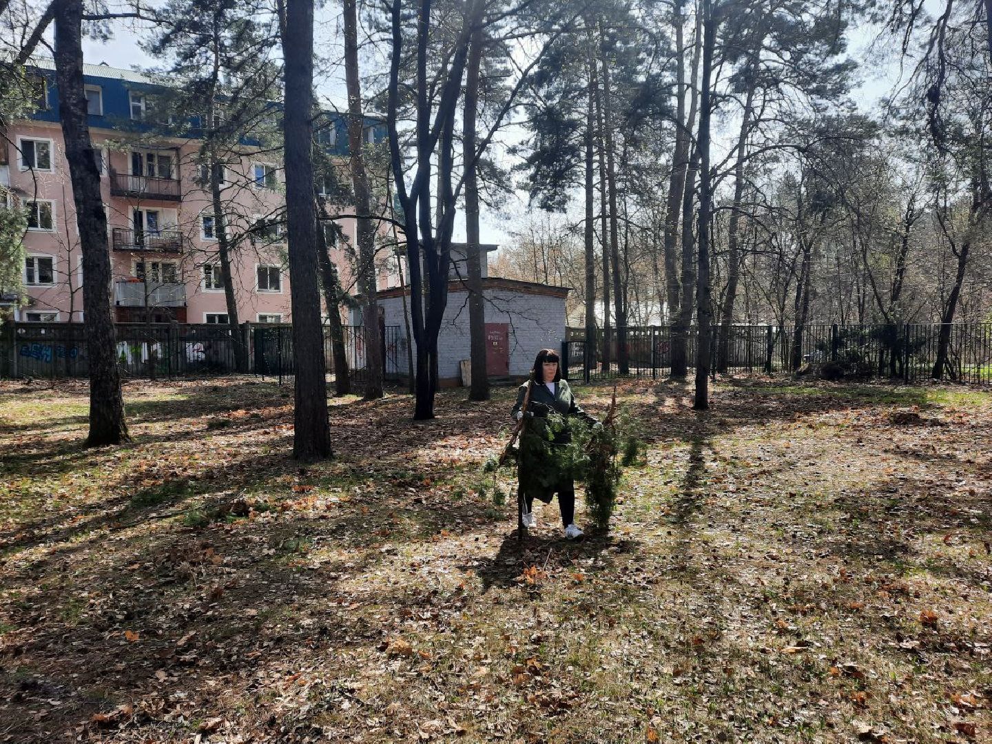 субботник, чистота, месячник благоустройства, Протвино, реабилитационный центр