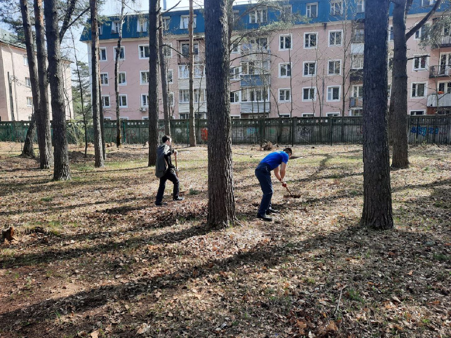 субботник, чистота, месячник благоустройства, Протвино, реабилитационный центр