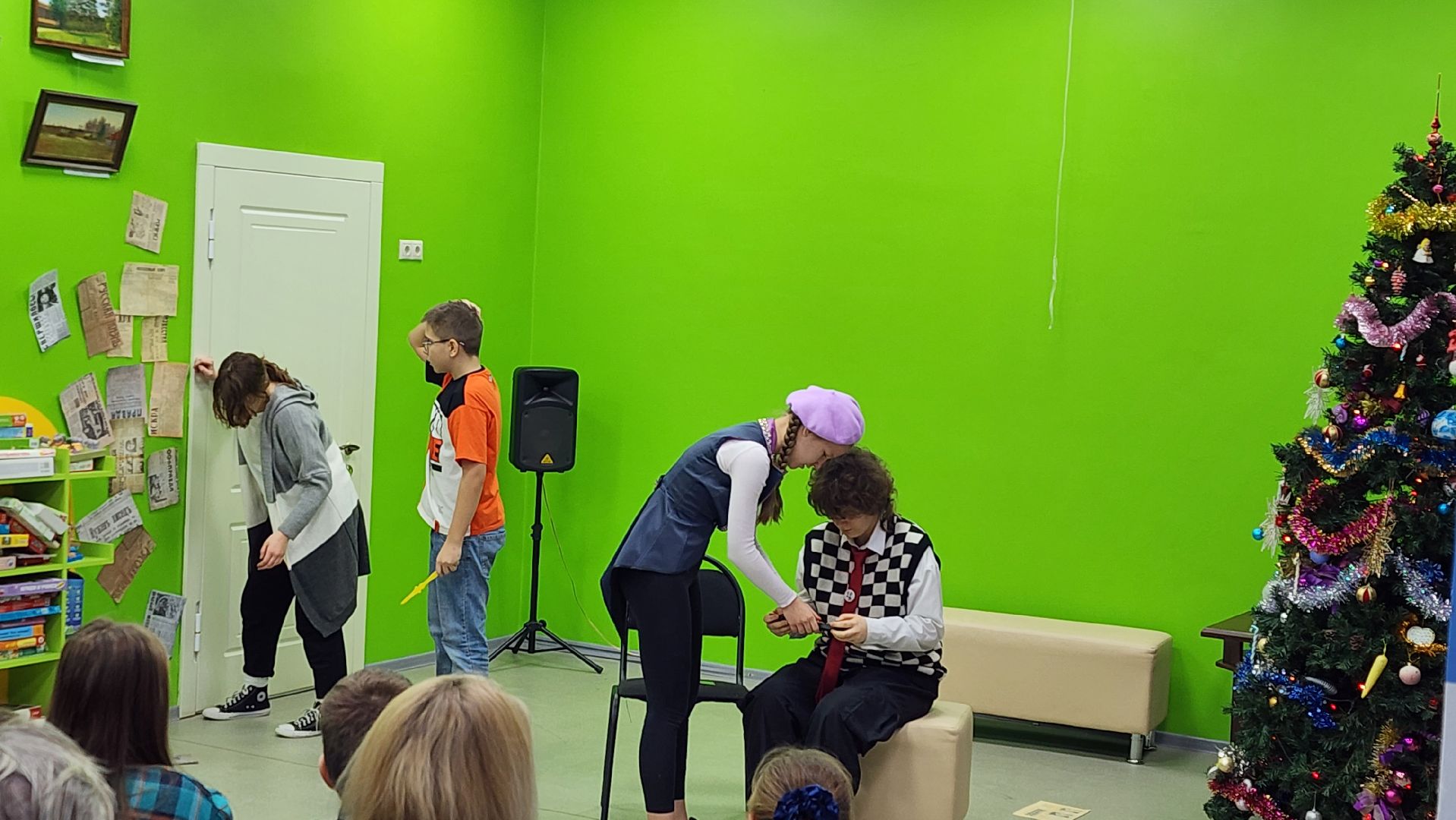 библиотека, театральная студия, дедовск, истра, спектакль,