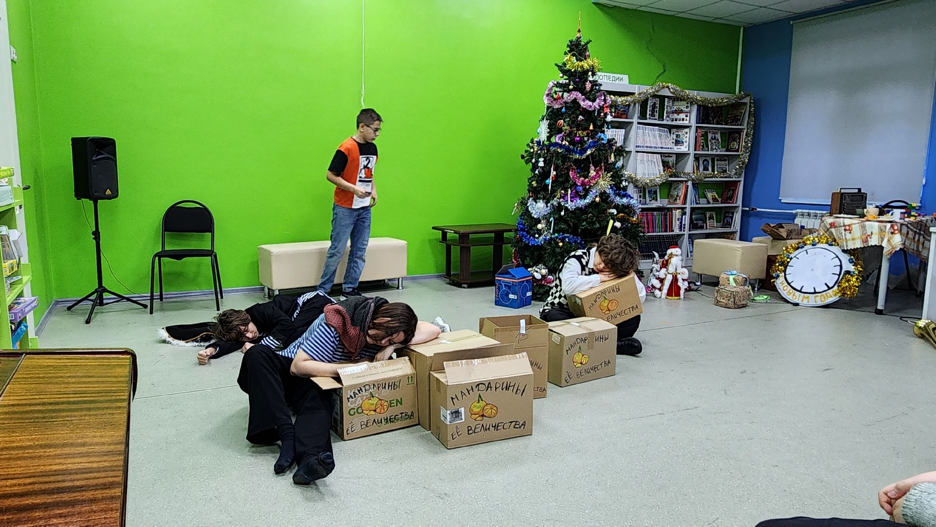 библиотека, театральная студия, дедовск, истра, спектакль,