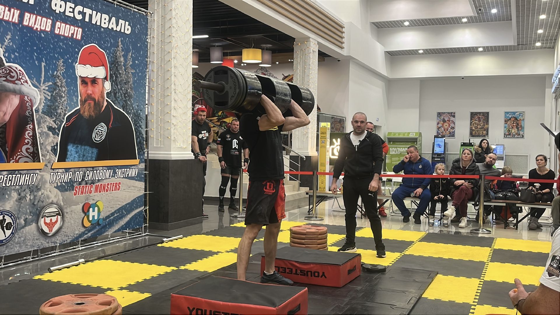 спорт, пауэрлифтинг, тяжести, силовой экстрим, турнир, новый год,