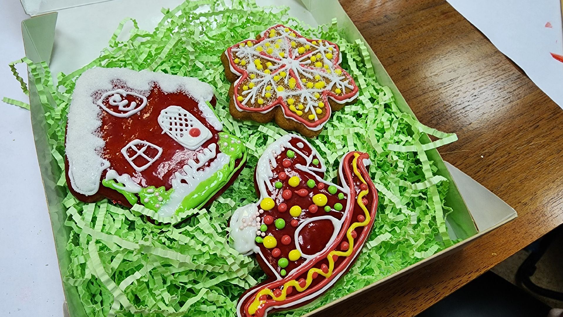 новый год, мастер-класс, роспись пряников,