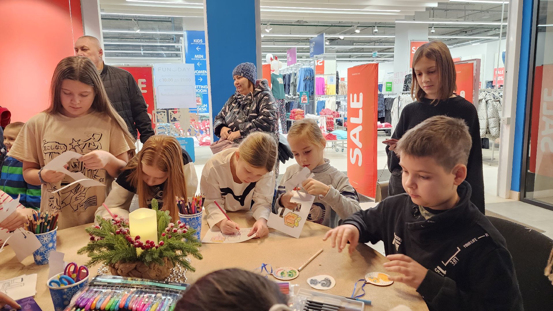 мастерская деда мороза, детский праздник, истра, вертикалки,