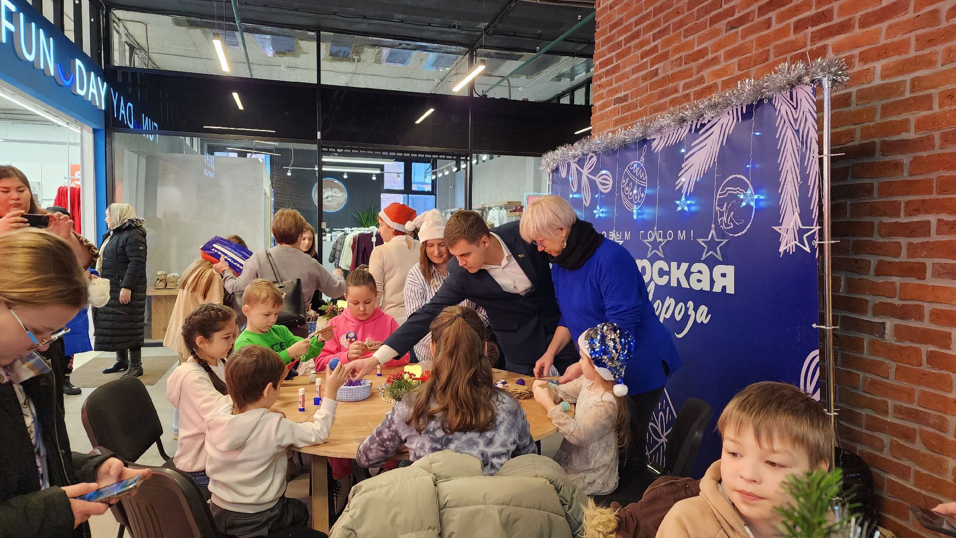 мастерская деда мороза, детский праздник, истра, вертикалки,