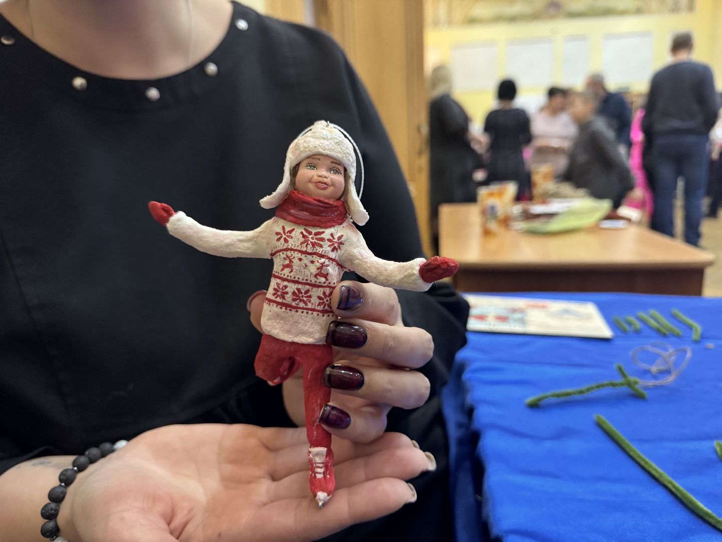 шаховская, ватные игрушки, игрушки из ваты,