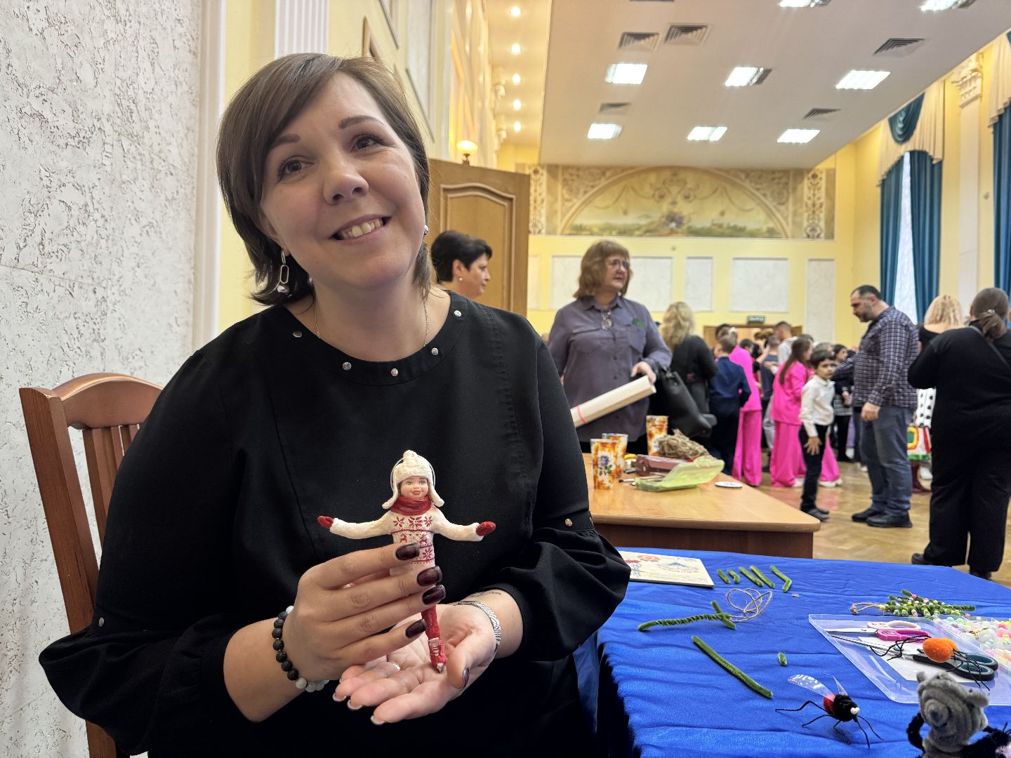 шаховская, ватные игрушки, игрушки из ваты,