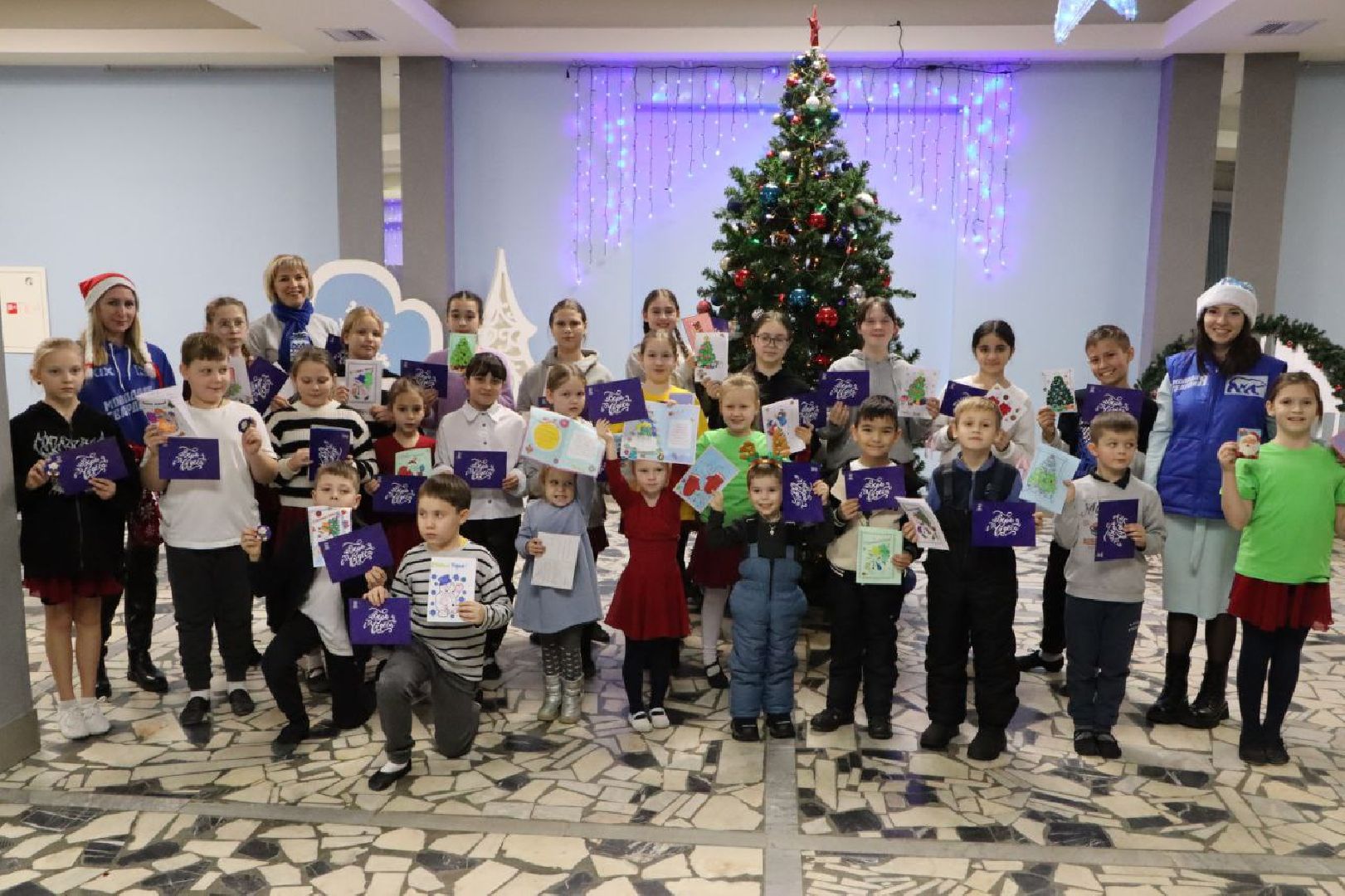 Серебряные пруды, мастерская деда мороза, письма солдатам, новый 2025 год,