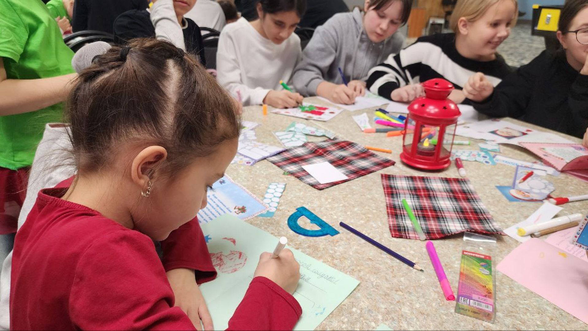 Серебряные пруды, мастерская деда мороза, письма солдатам, новый 2025 год,