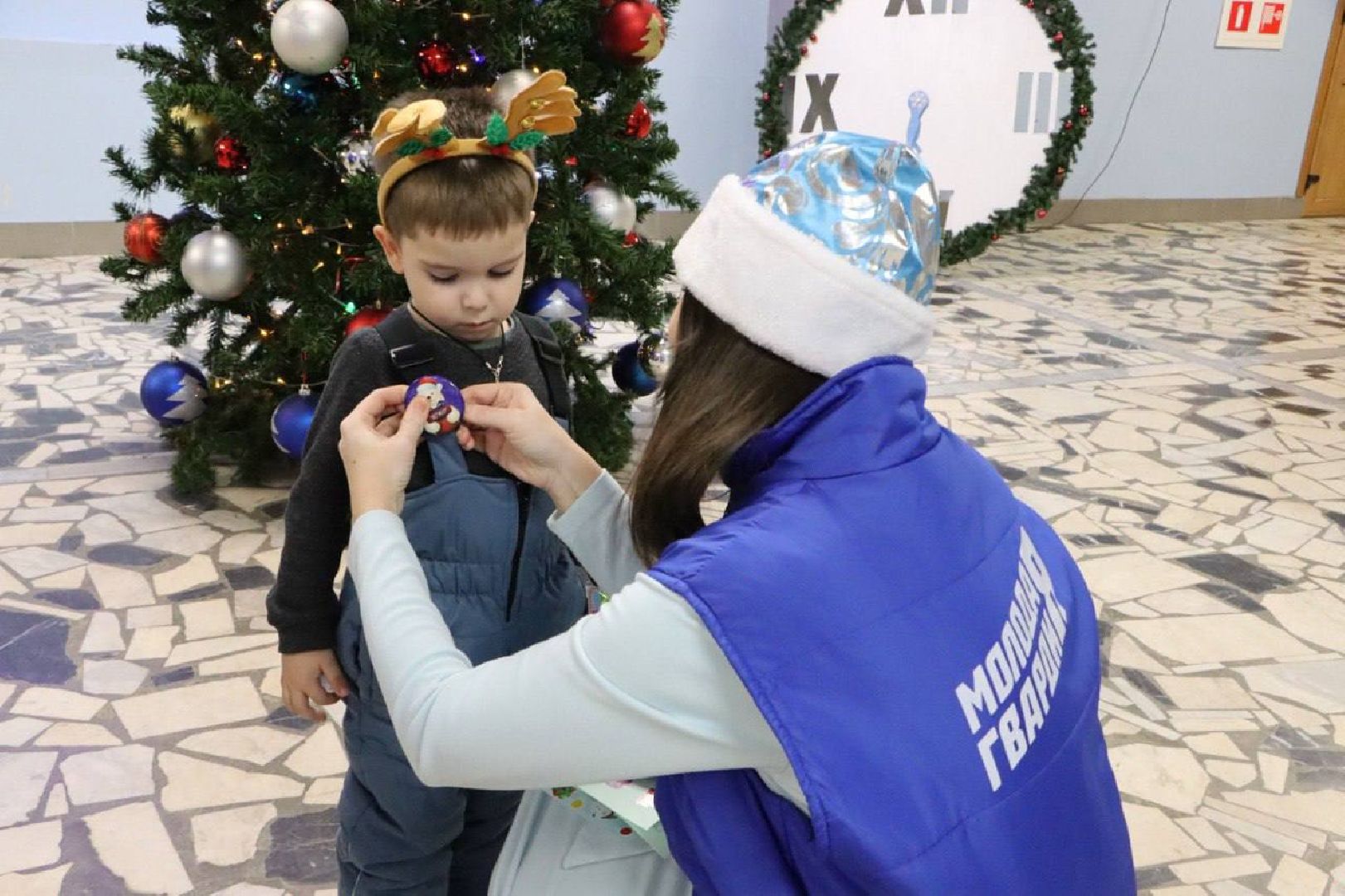 Серебряные пруды, мастерская деда мороза, письма солдатам, новый 2025 год,