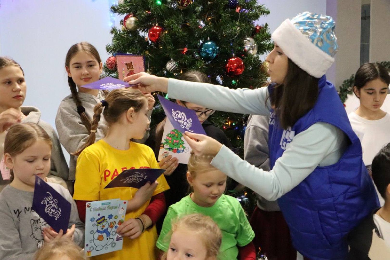 Серебряные пруды, мастерская деда мороза, письма солдатам, новый 2025 год,