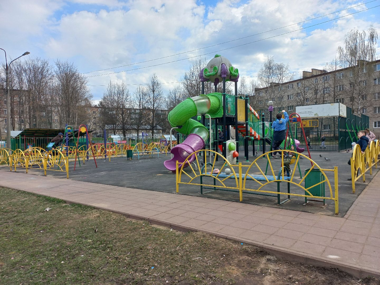 Солнечногорск, благоустройство, площадка, губернатор, порядок