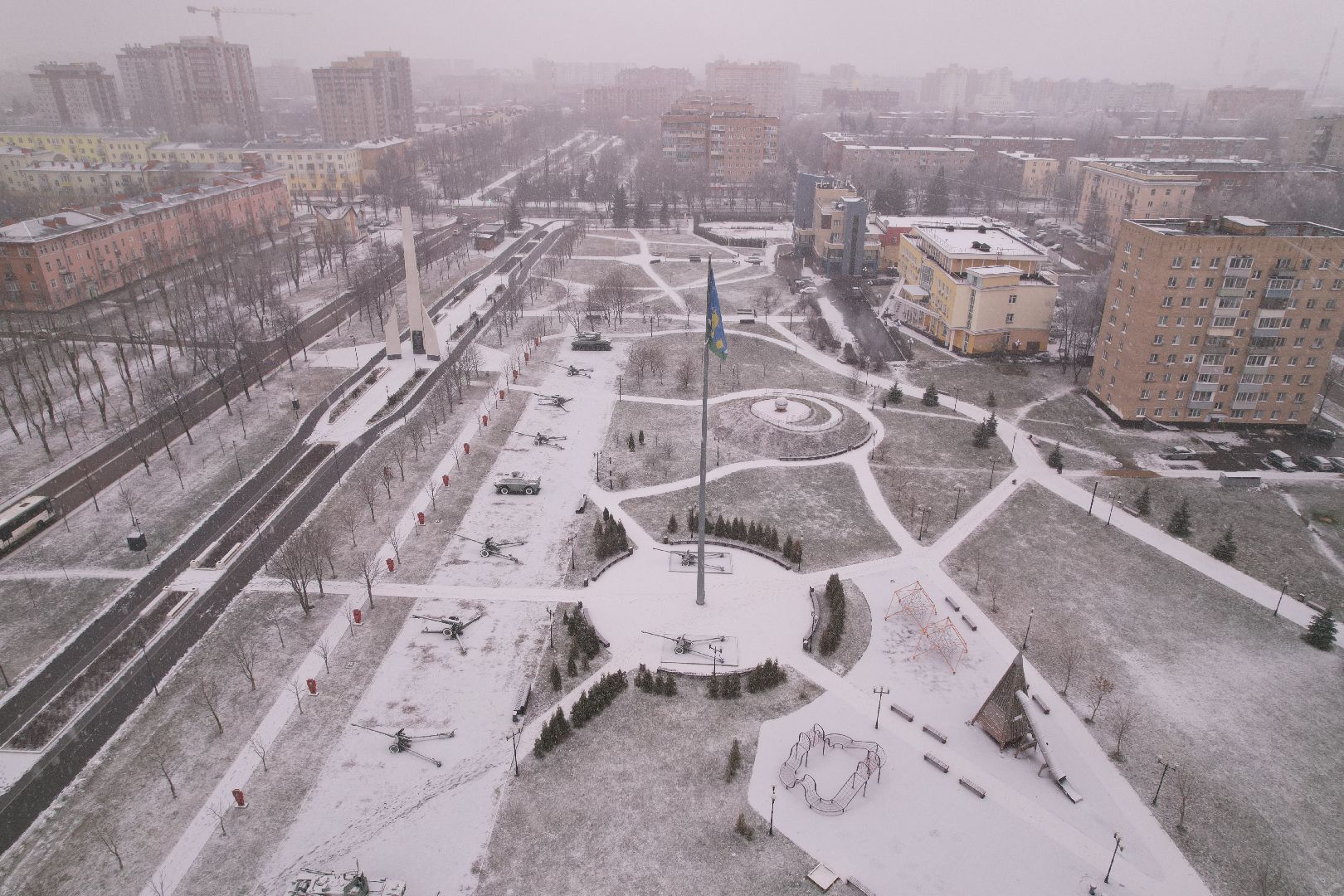 видео с коптера, военная техника, ступино,