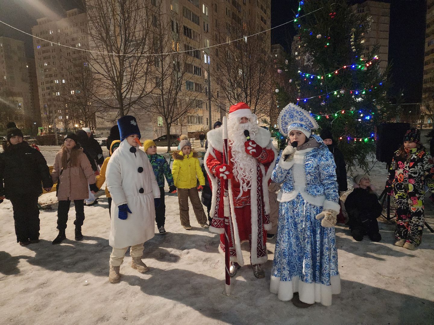 подольск, ёлка, открытие, представление,