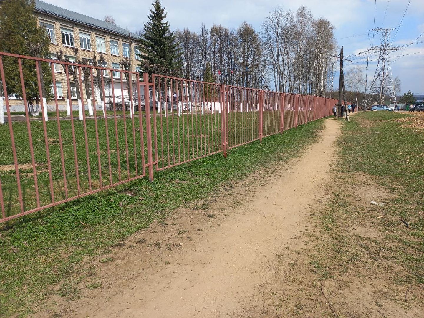 Солнечногорск, благоустройство, деревья, сухостой, школа