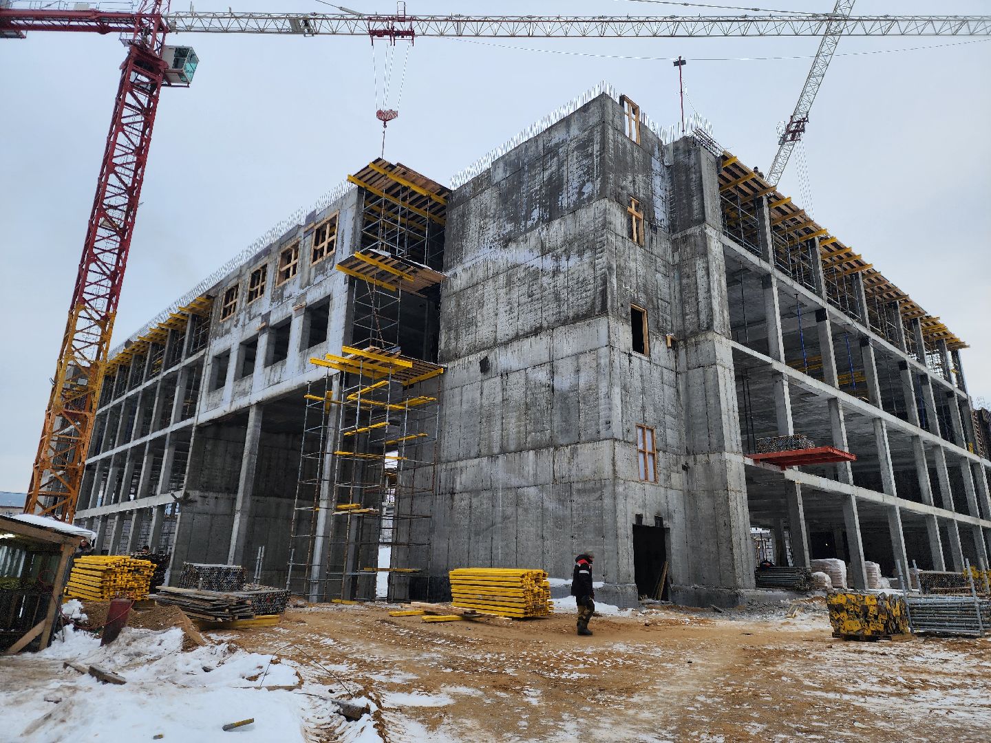 ногинск, строительство, центр образования, капистальный ремонт, строительство школы, благоустройство, реконструкция, вертикалки