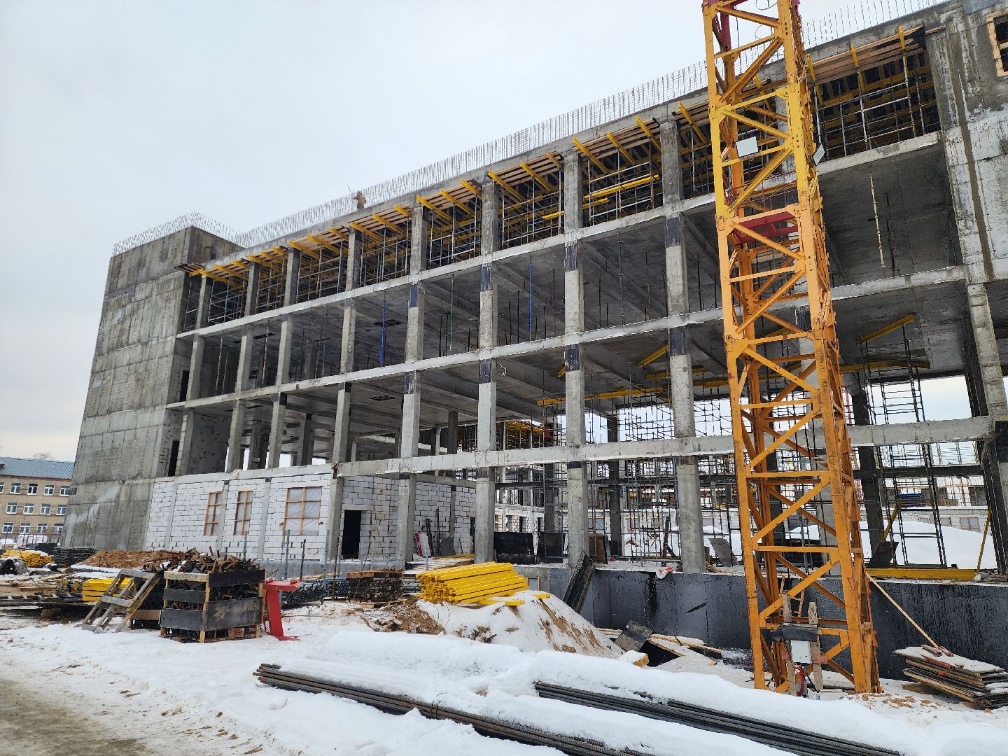 ногинск, строительство, центр образования, капистальный ремонт, строительство школы, благоустройство, реконструкция, вертикалки