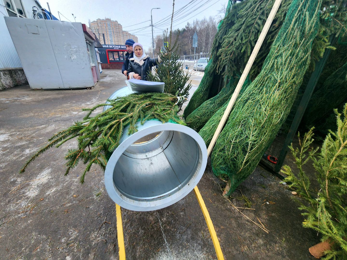 Пущино, новый год, серпухов, зима в подмомсковье,