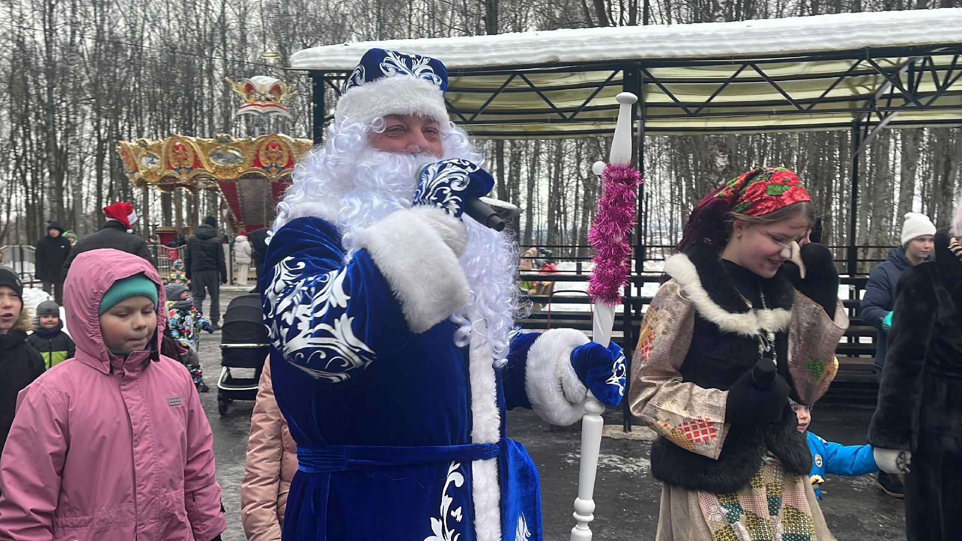 волоколамск, новый год, Новогодняя елка, Волоколамский парк,