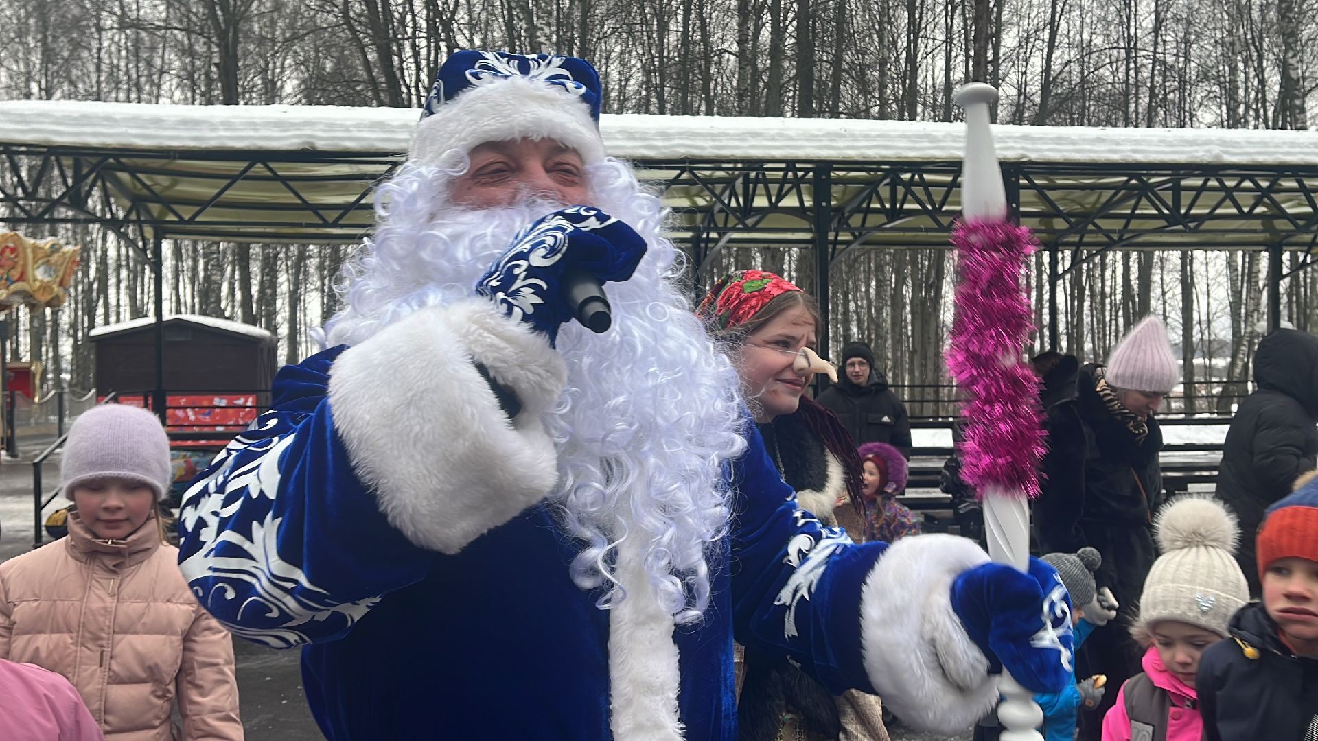 волоколамск, новый год, Новогодняя елка, Волоколамский парк,