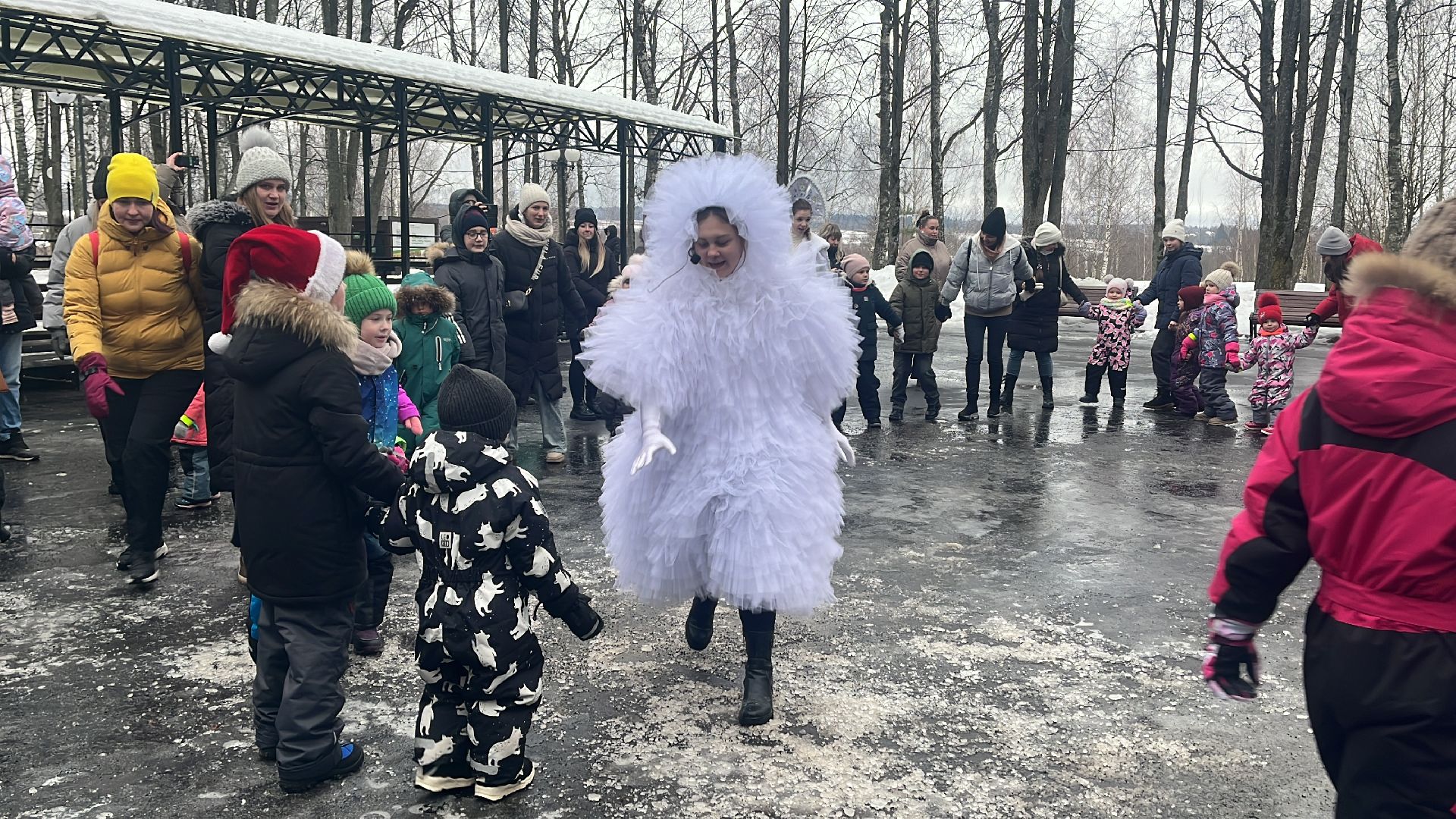 волоколамск, новый год, Новогодняя елка, Волоколамский парк,