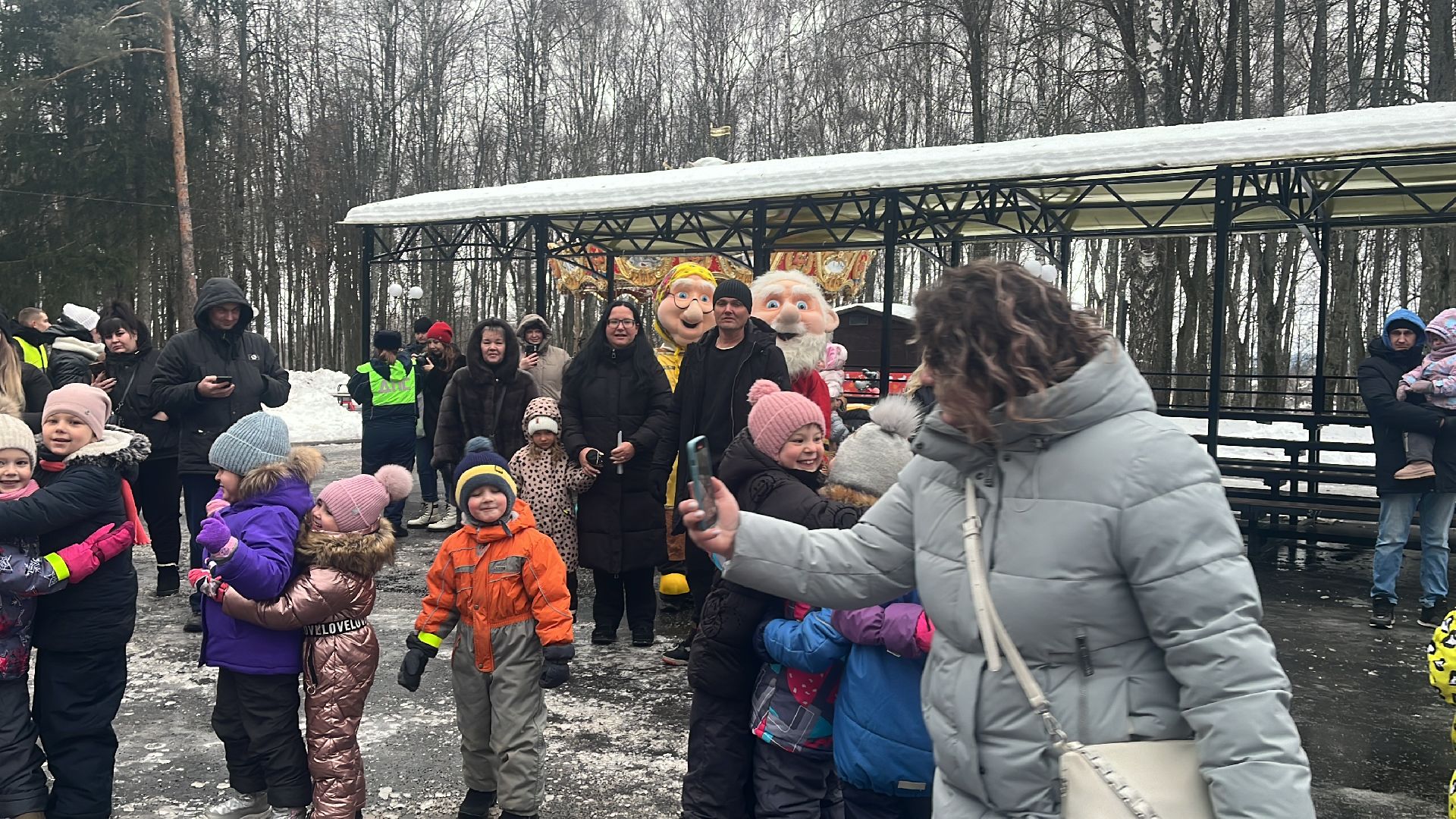 волоколамск, новый год, Новогодняя елка, Волоколамский парк,