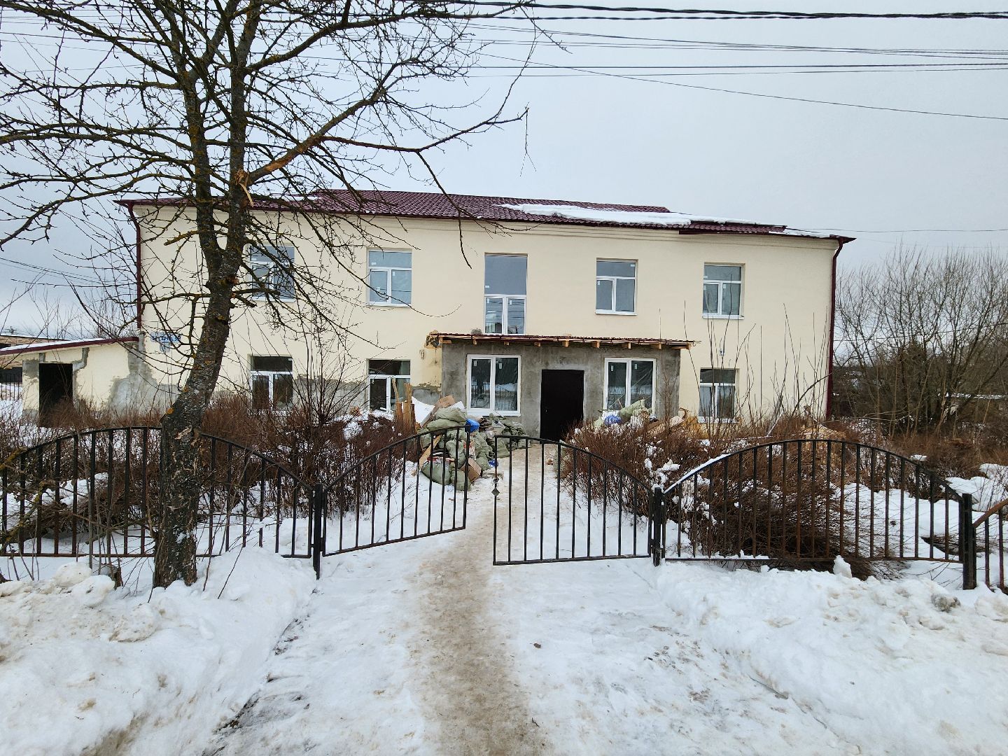 Капитальный ремонт, капитальный ремонт поликлиники, здравоохранение мо, здравоохранение подмосковья, медицина, медицина рузы, руза, вертикалки,