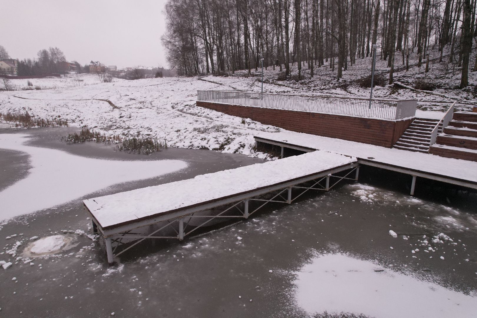 видео с коптера, волоколамск, парки,