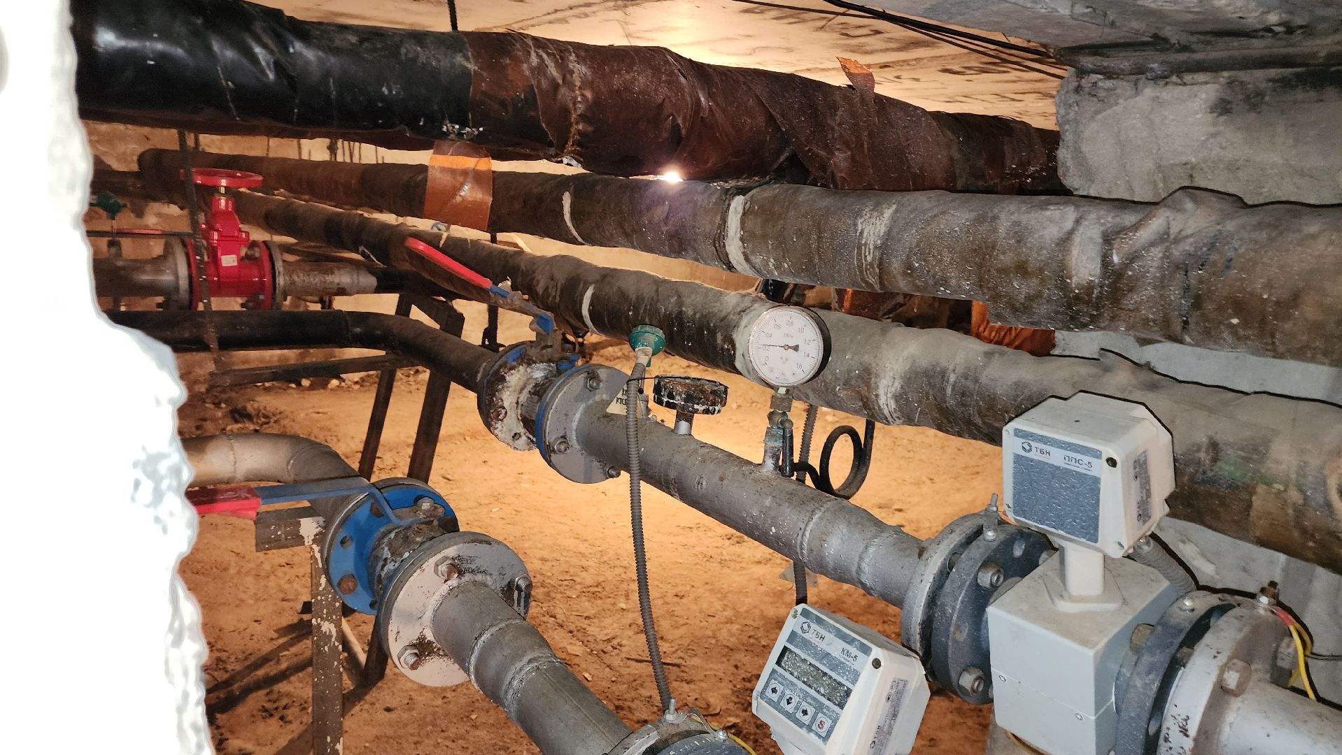 подвал, замена труб, жкх, истра, вертикалки,