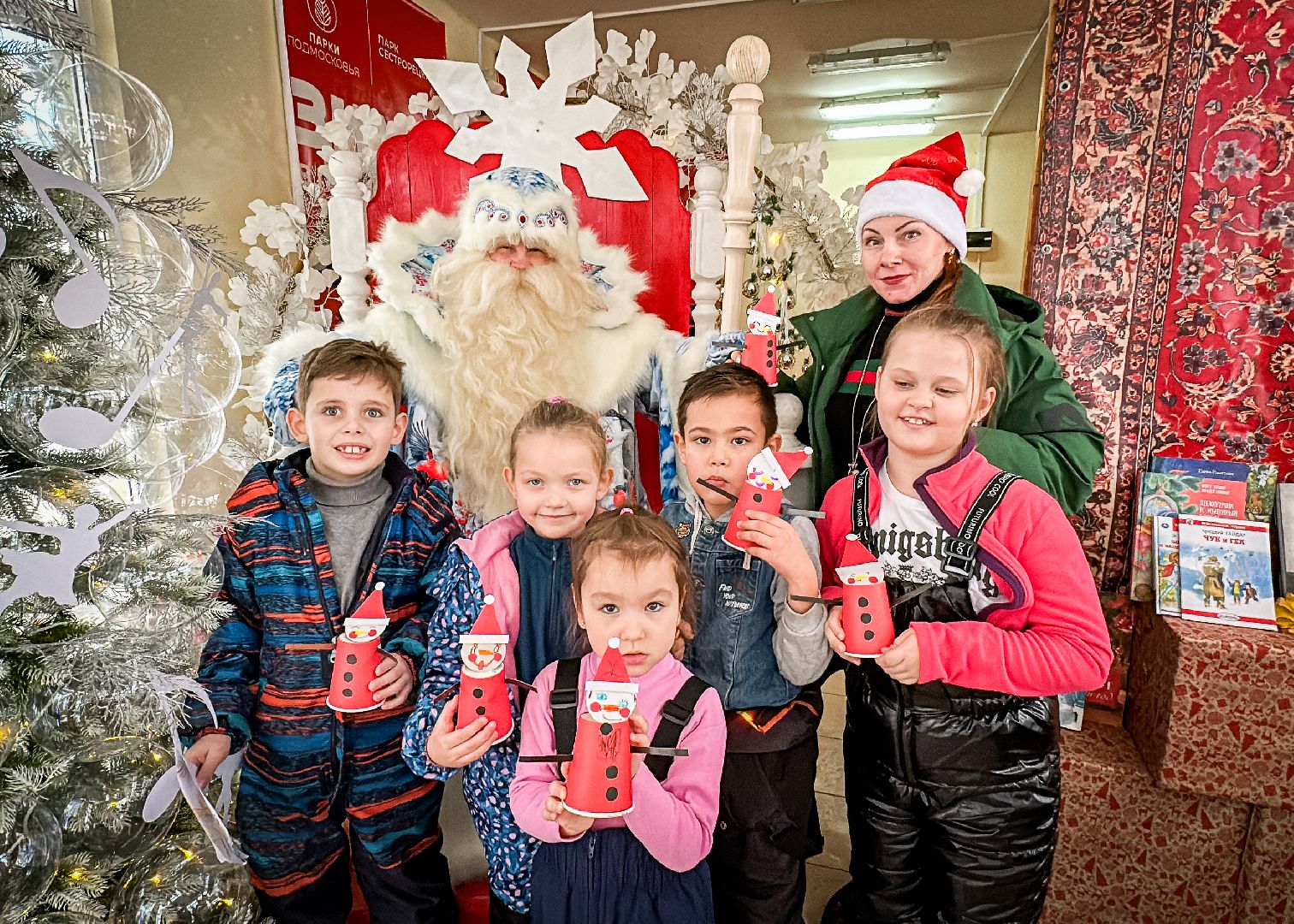 Клин, общество, дети, подарки, Новый год, зима в подмосковье,