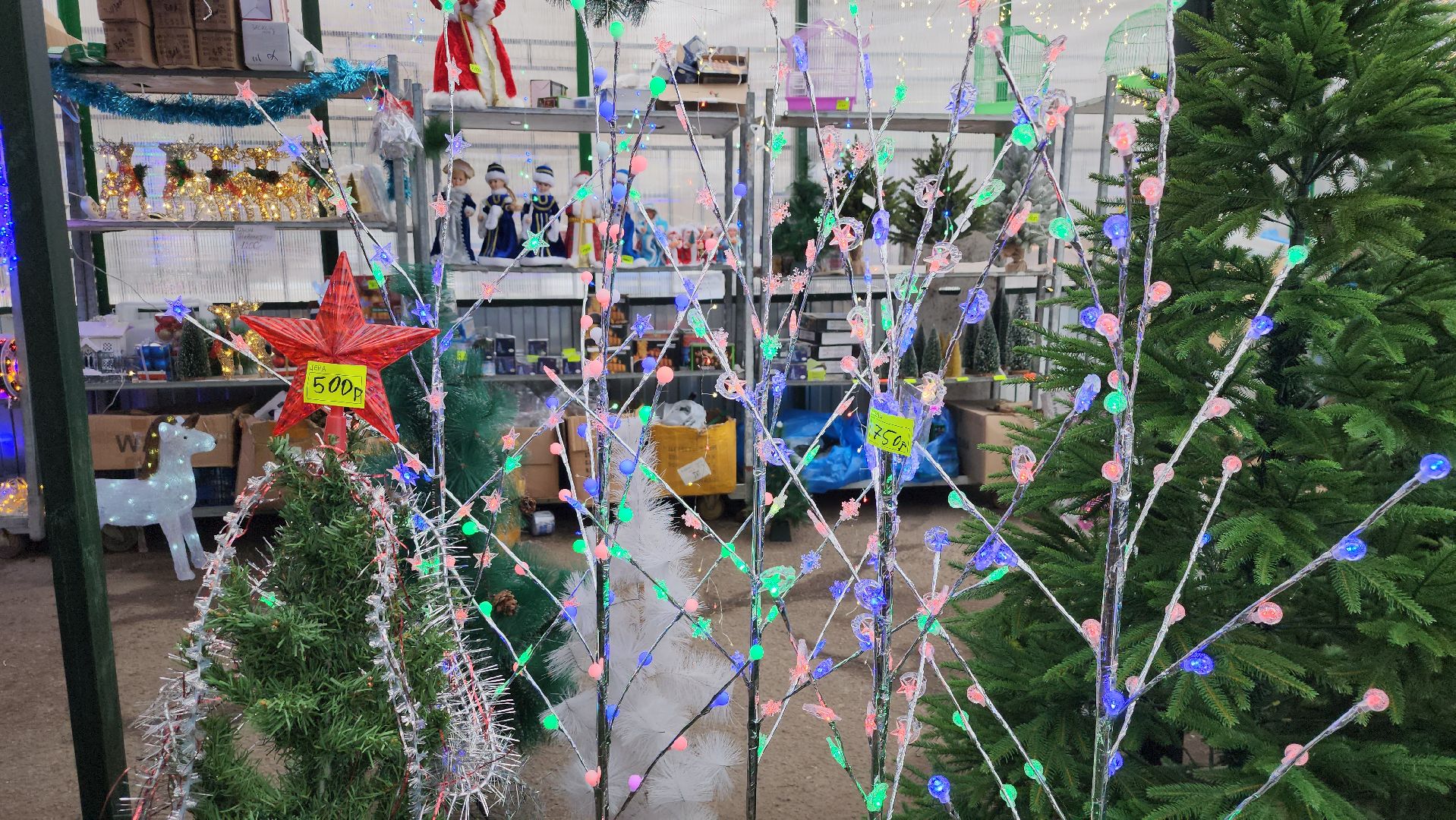 Новый год, новогодние гирлянды, искусственные елки, Ногинск, Богородскиц городской округ, вертикалки