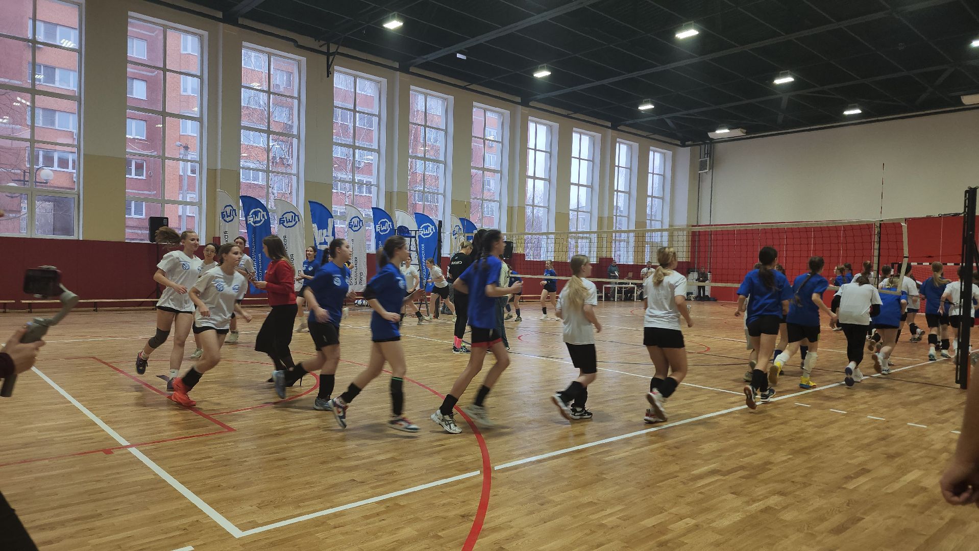 спорт, волейбол, бшл, балашихинская школьная лига, тренировка, спортсмены, звезды спорта,