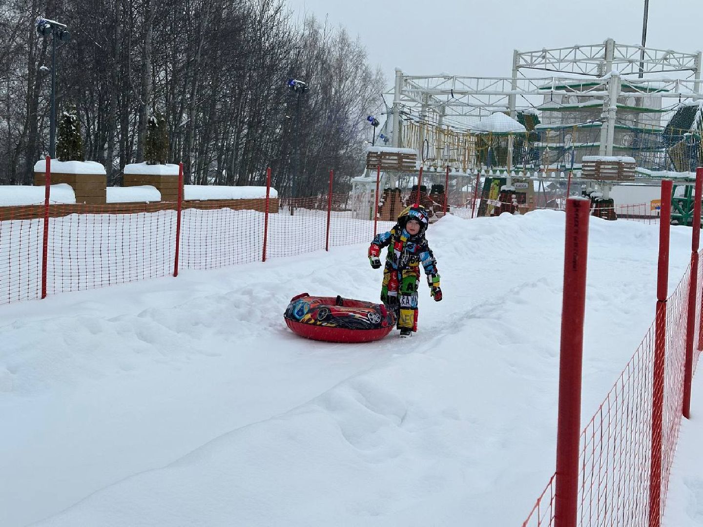 горка для тюбинга, рейтинг, зима в подмосковье, истра, вертикалки,