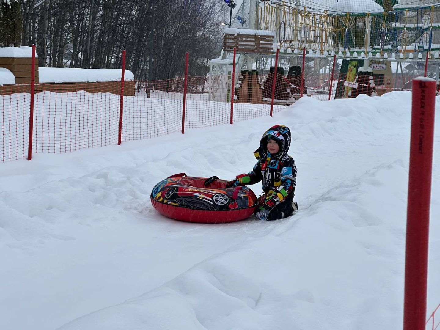 горка для тюбинга, рейтинг, зима в подмосковье, истра, вертикалки,