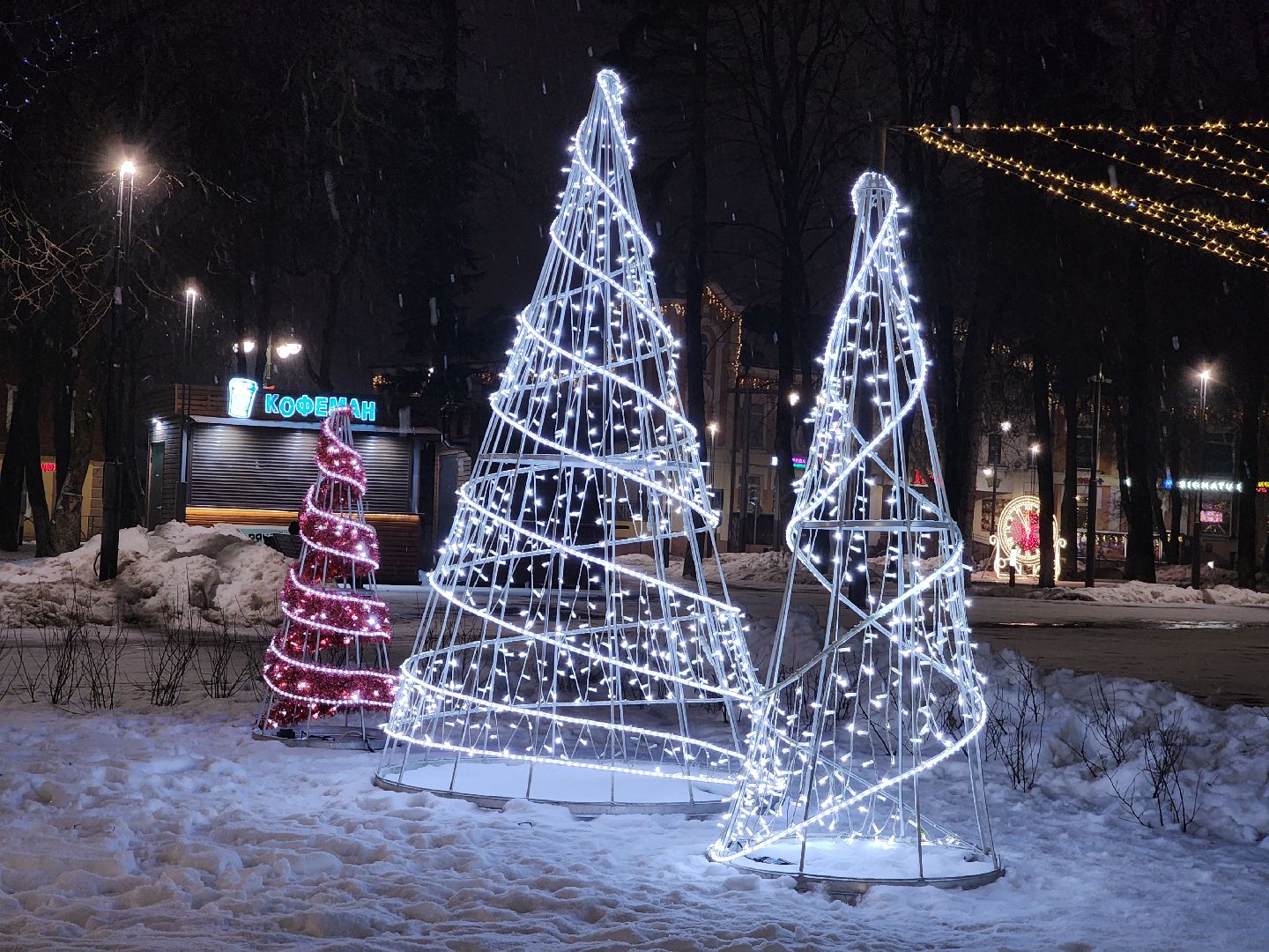 Егорьевск, вертикалки, Подмосковье, зима в подмосковье, Московская область,