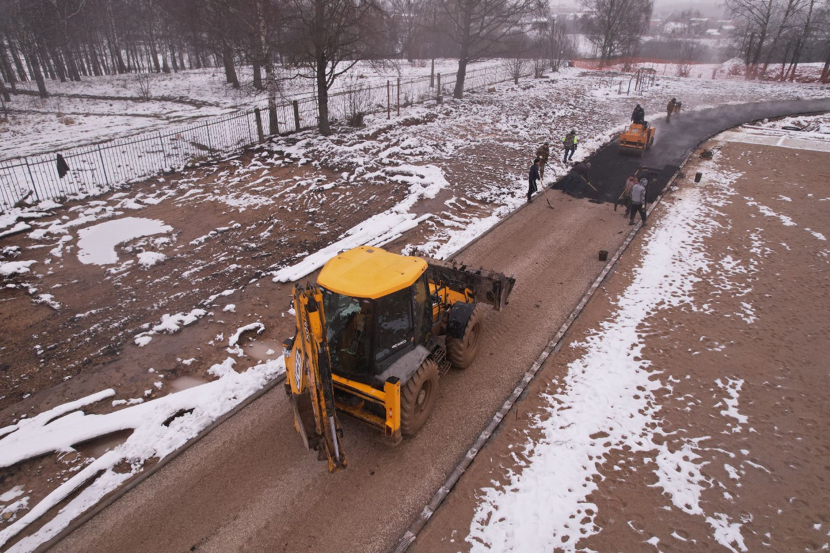 видео с коптера, стадион, волоколамск,