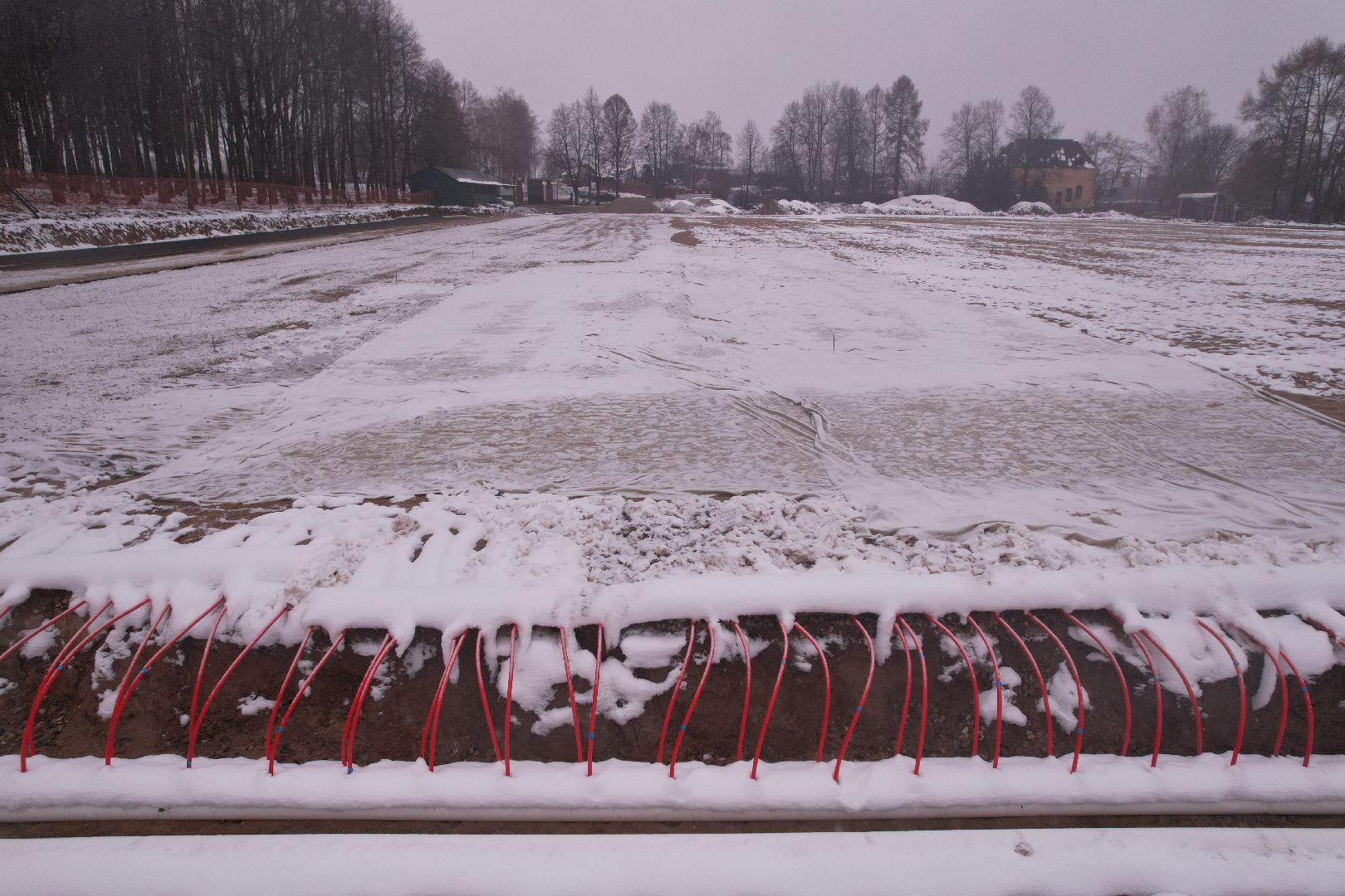 видео с коптера, стадион, волоколамск,