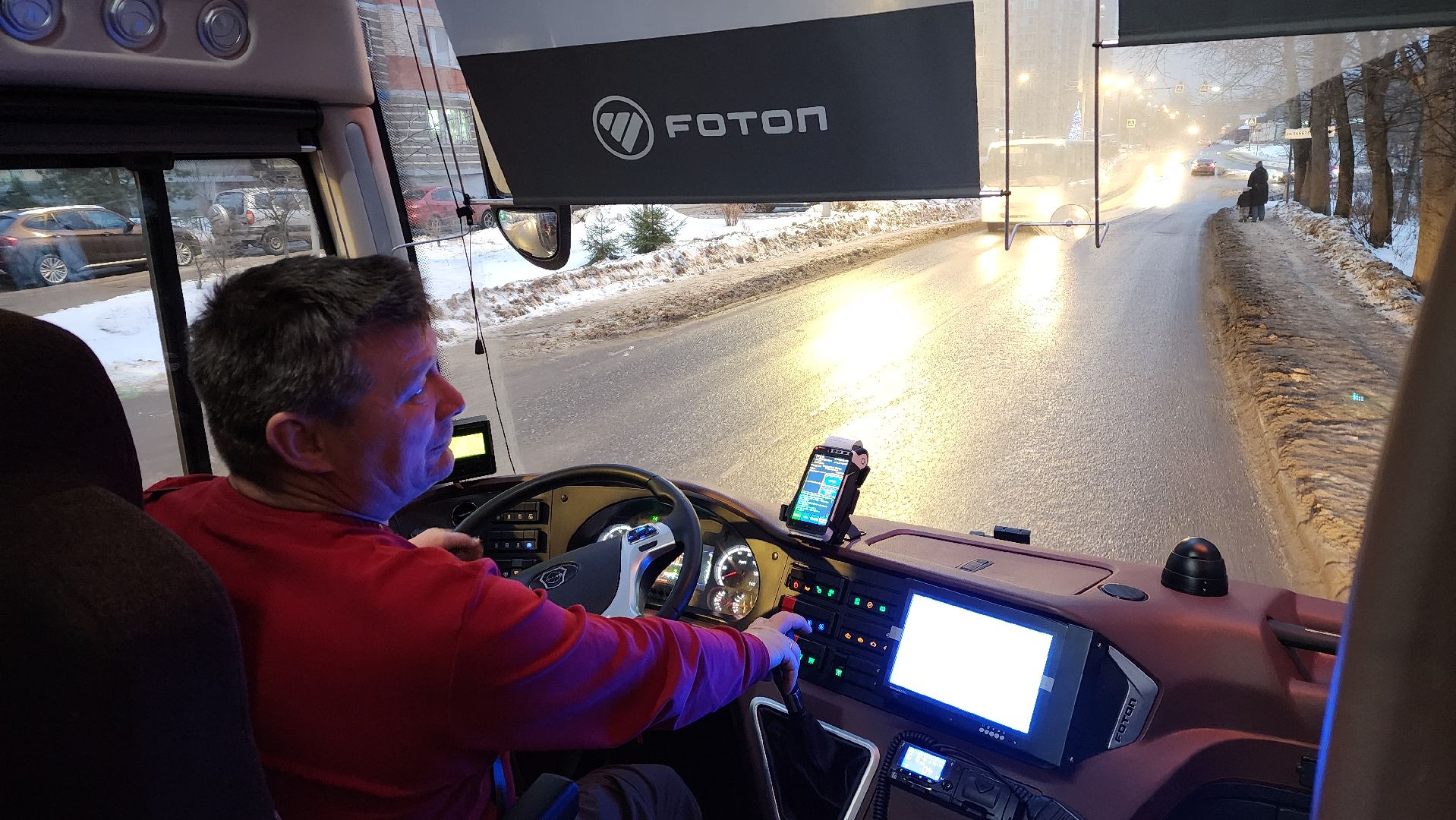 транспорт, новые автобусы, пассажиры, Лосино-Петровский, вертикалки,