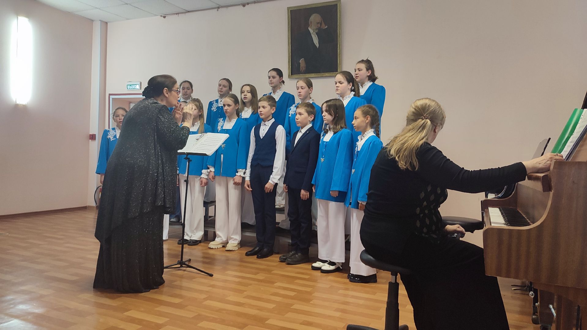 Кашира, ДШИ, отчетный концерт, хор, оркестр