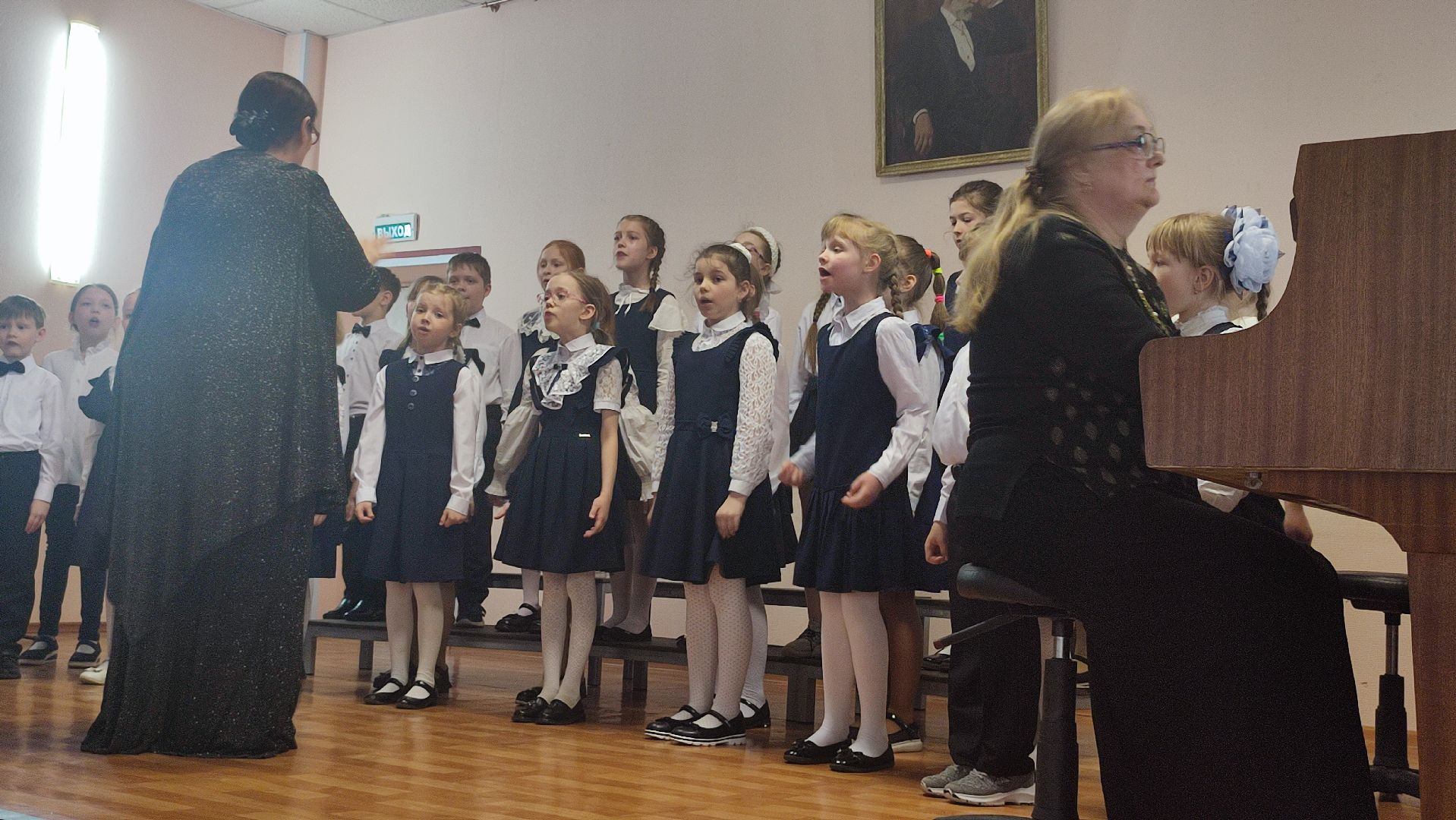 Кашира, ДШИ, отчетный концерт, хор, оркестр