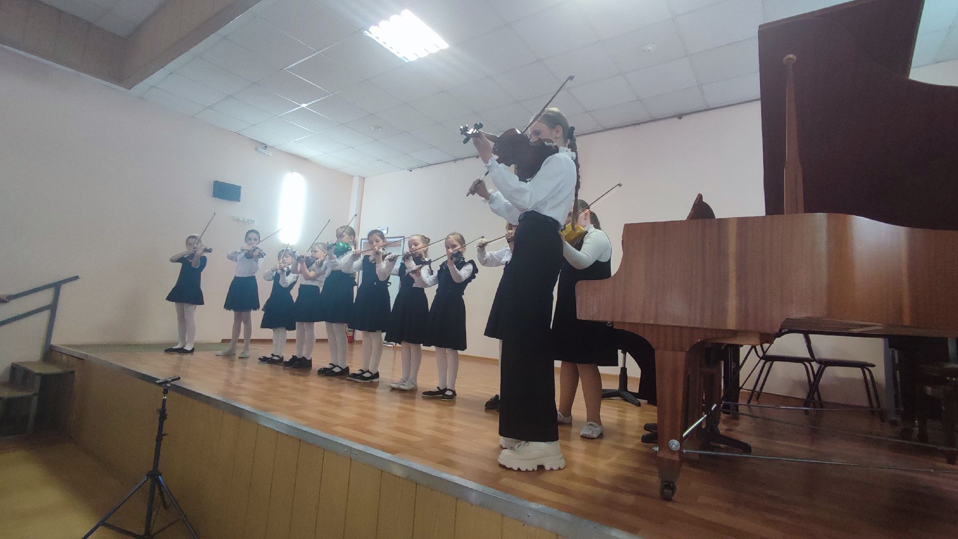 Кашира, ДШИ, отчетный концерт, хор, оркестр