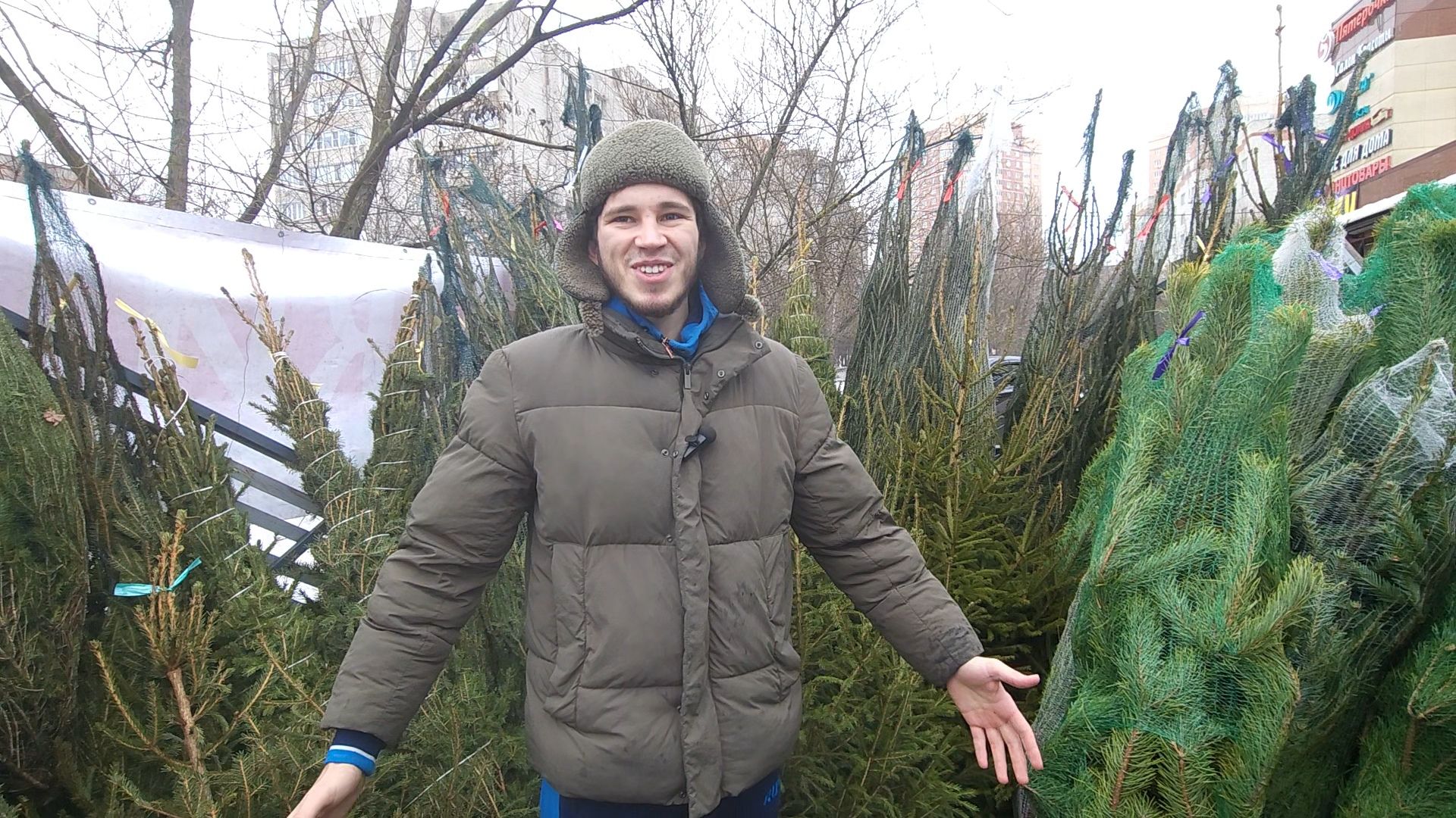 Одинцово, новый год, елки, вертикалки,