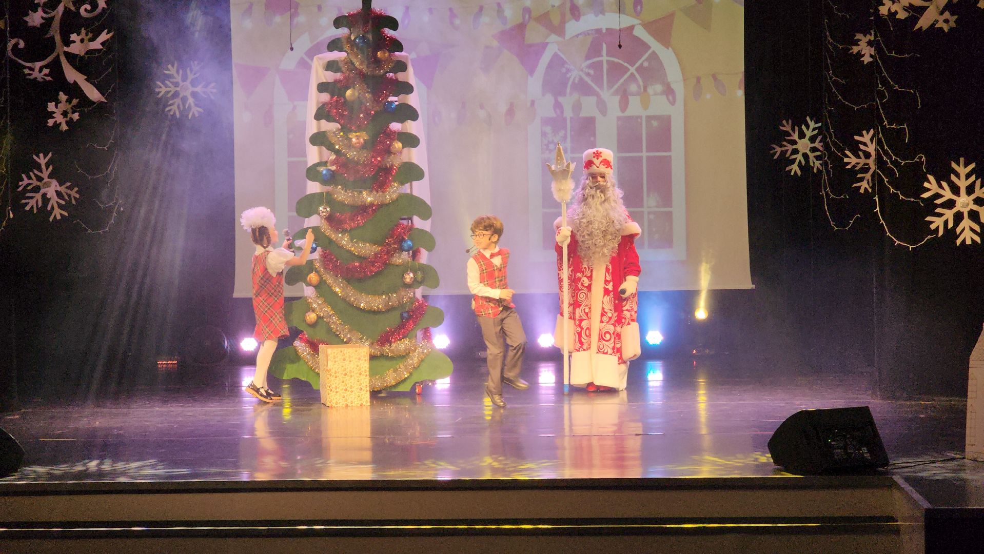 Спектакль, Новый год, Руза, зима в подмосковье, зима в рузе, культура, Праздник, вертикалки,