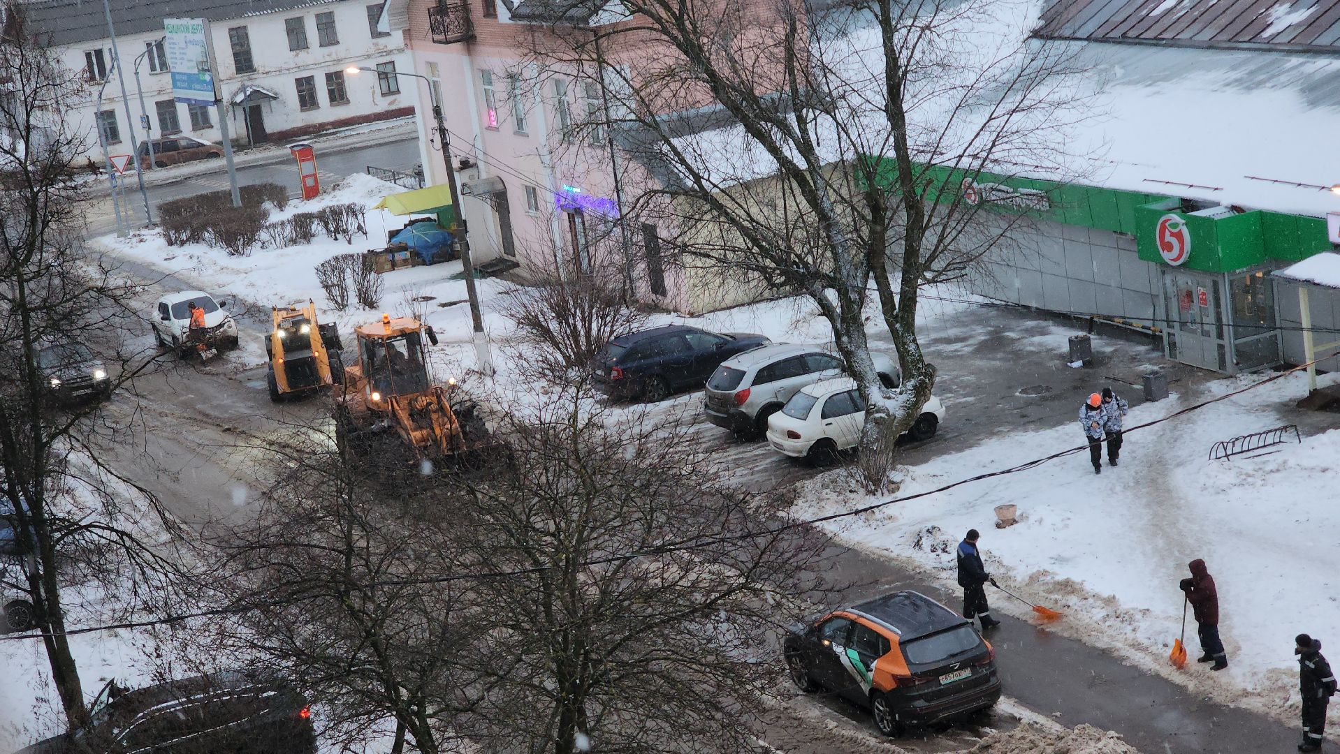 ЖКХ, уборка снега, коммунальные службы, Старая Купавна, Богородский городской округ, вертикалки