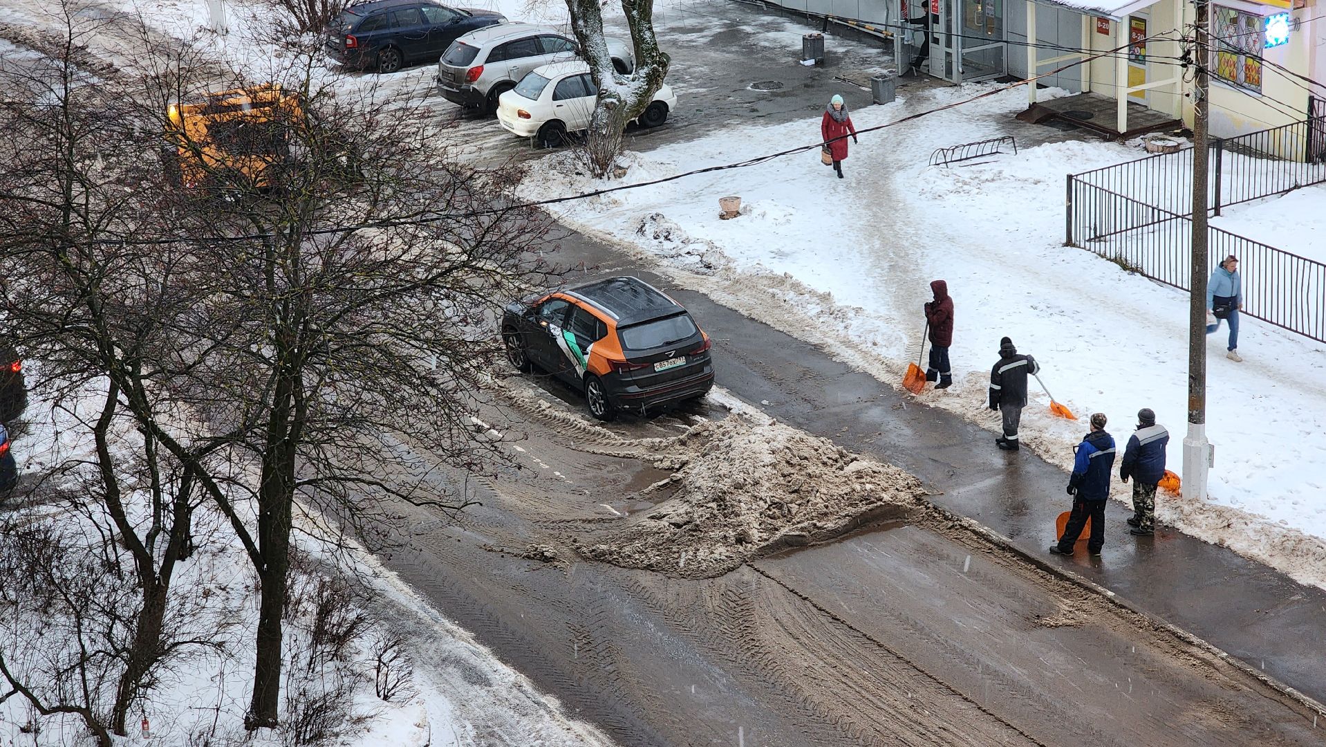 ЖКХ, уборка снега, коммунальные службы, Старая Купавна, Богородский городской округ, вертикалки