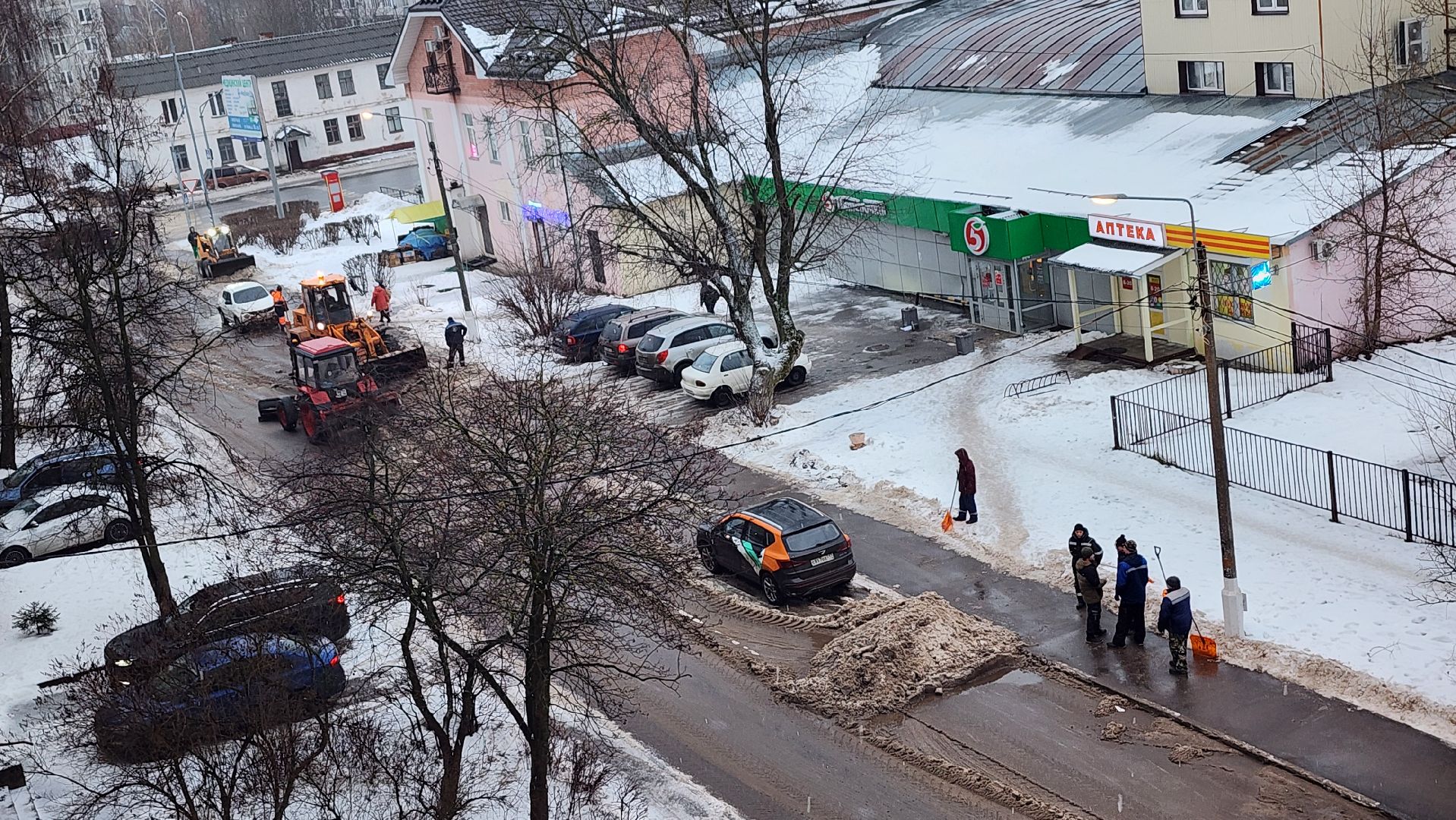 ЖКХ, уборка снега, коммунальные службы, Старая Купавна, Богородский городской округ, вертикалки