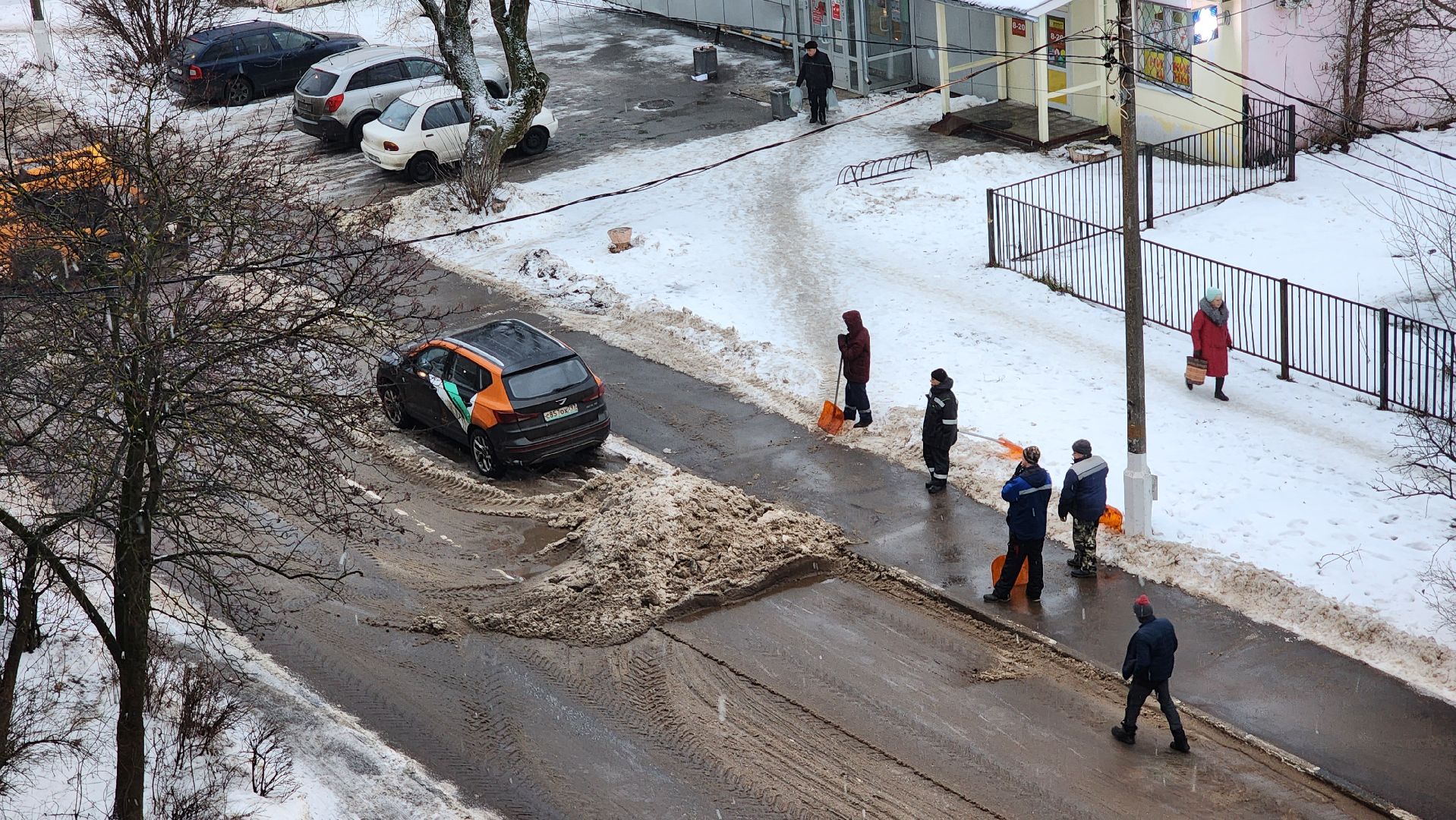 ЖКХ, уборка снега, коммунальные службы, Старая Купавна, Богородский городской округ, вертикалки