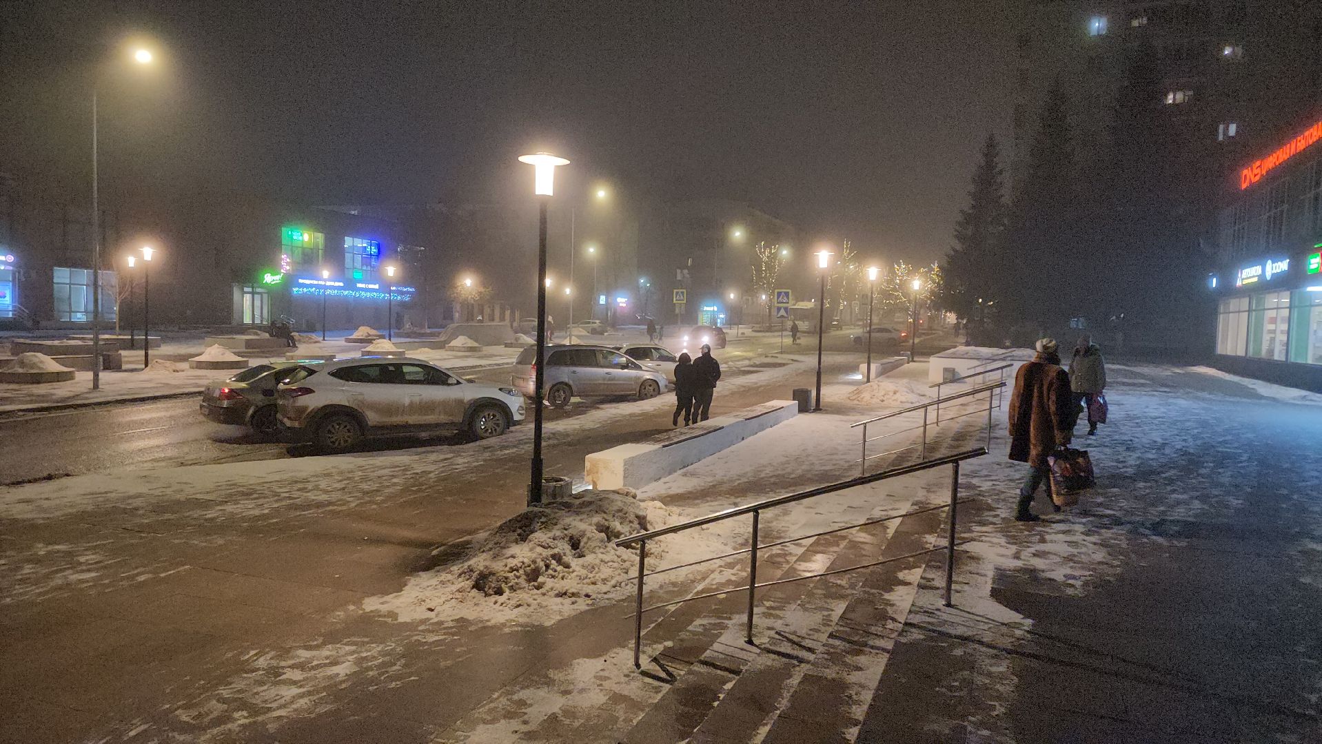 кашира, новый год, новогодние украшения, гирлянды, елка, вертикалки,