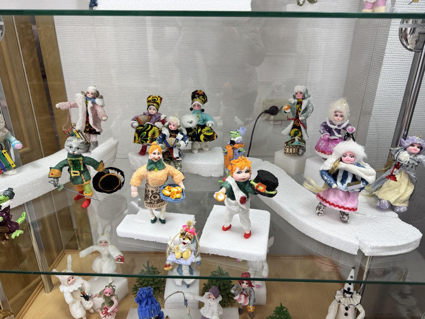 игрушки из ваты, шаховская, ватные игрушки, вертикалки,