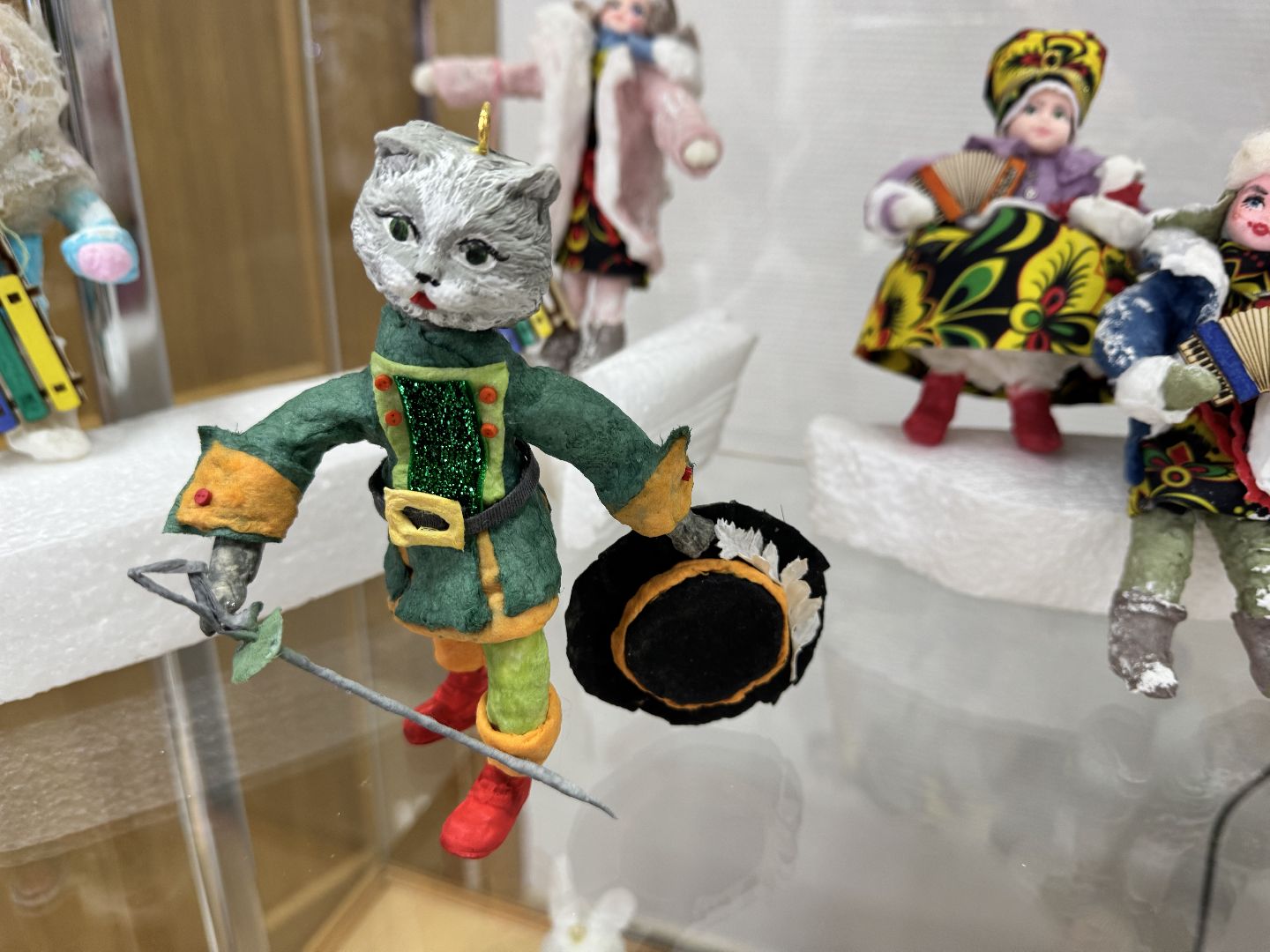 игрушки из ваты, шаховская, ватные игрушки, вертикалки,