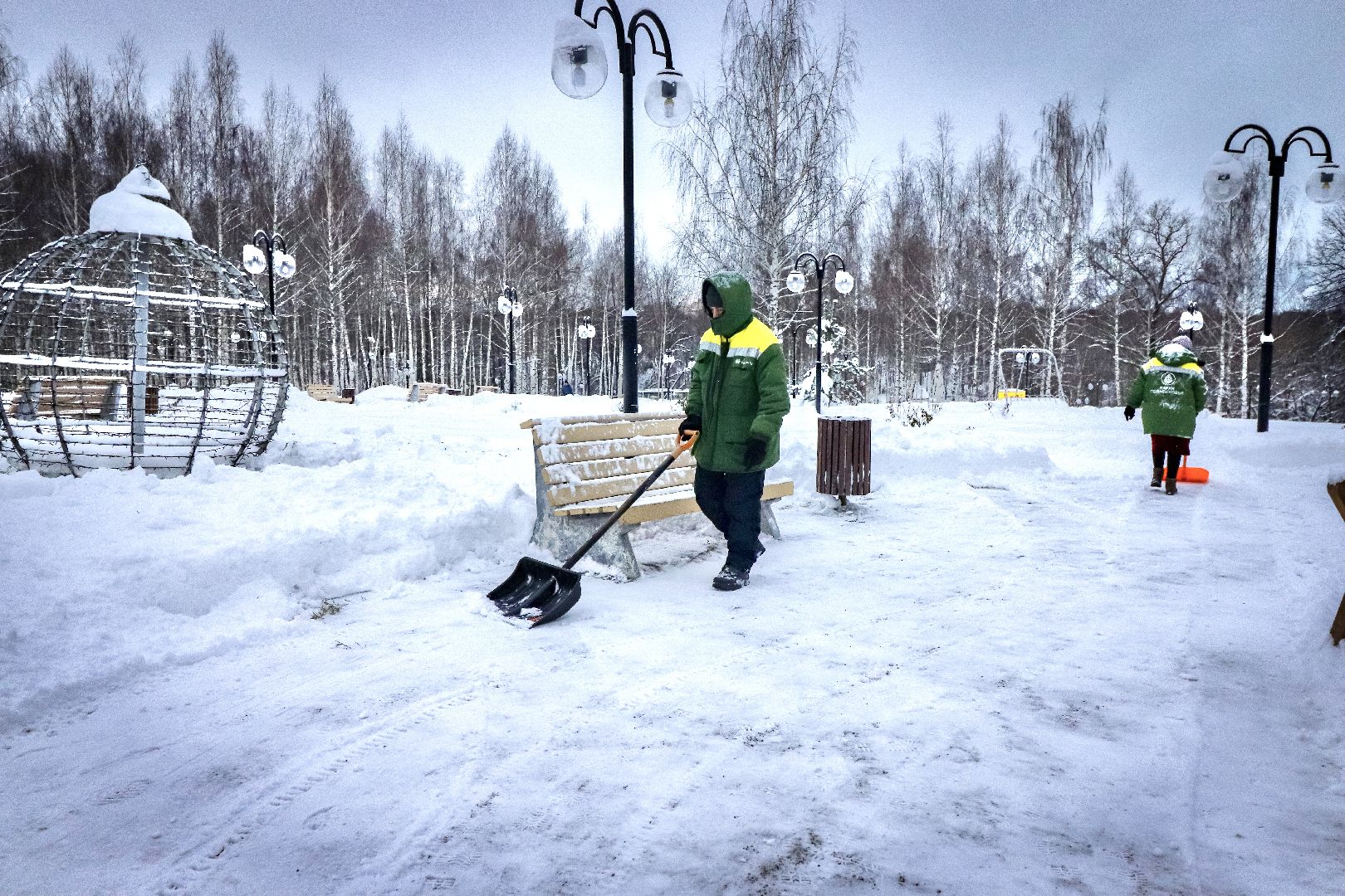 Клин, общество, ЖКХ, уборка снега, вертикалки,